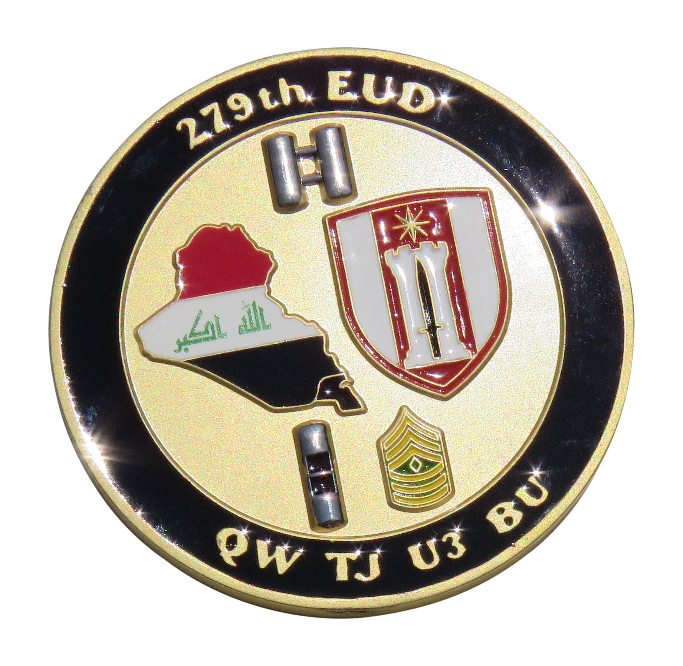 US Army 279th EUD Challenge Coin