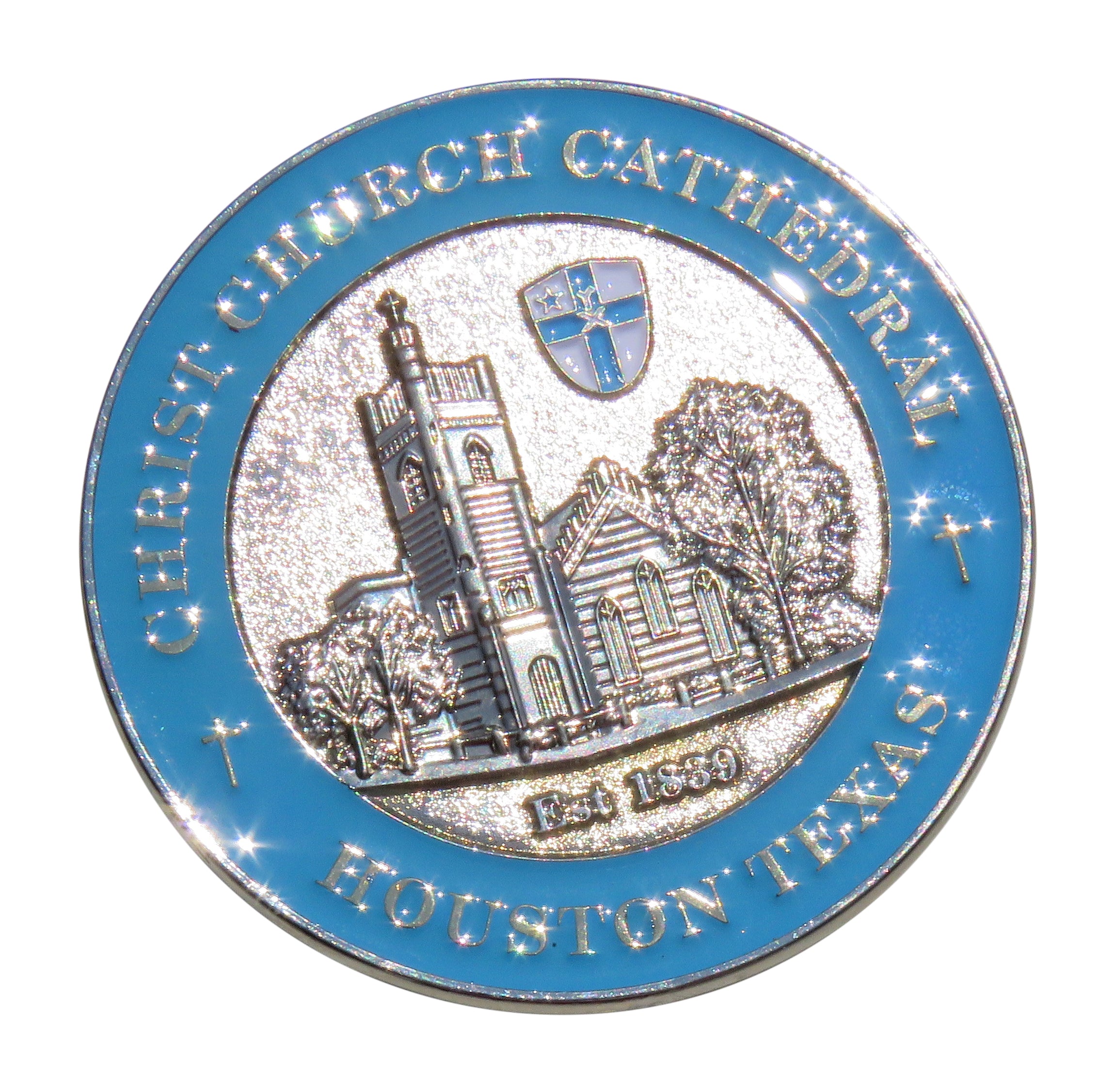 Christ Church Cathedral Houston Texas Inaugural Anzac Day Service Challenge Coin