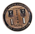 US Navy Recruiting District Houston 2006-2017 Challenge Coin