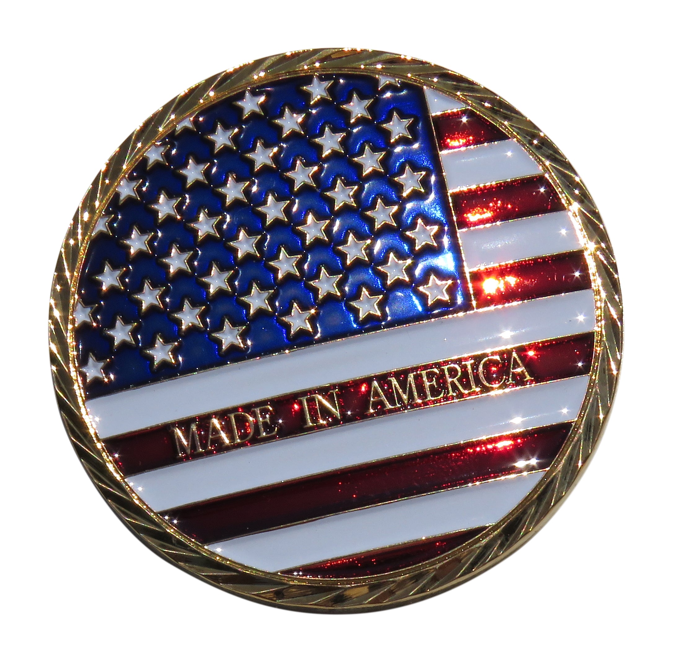 Built In America Kelso Challenge Coin