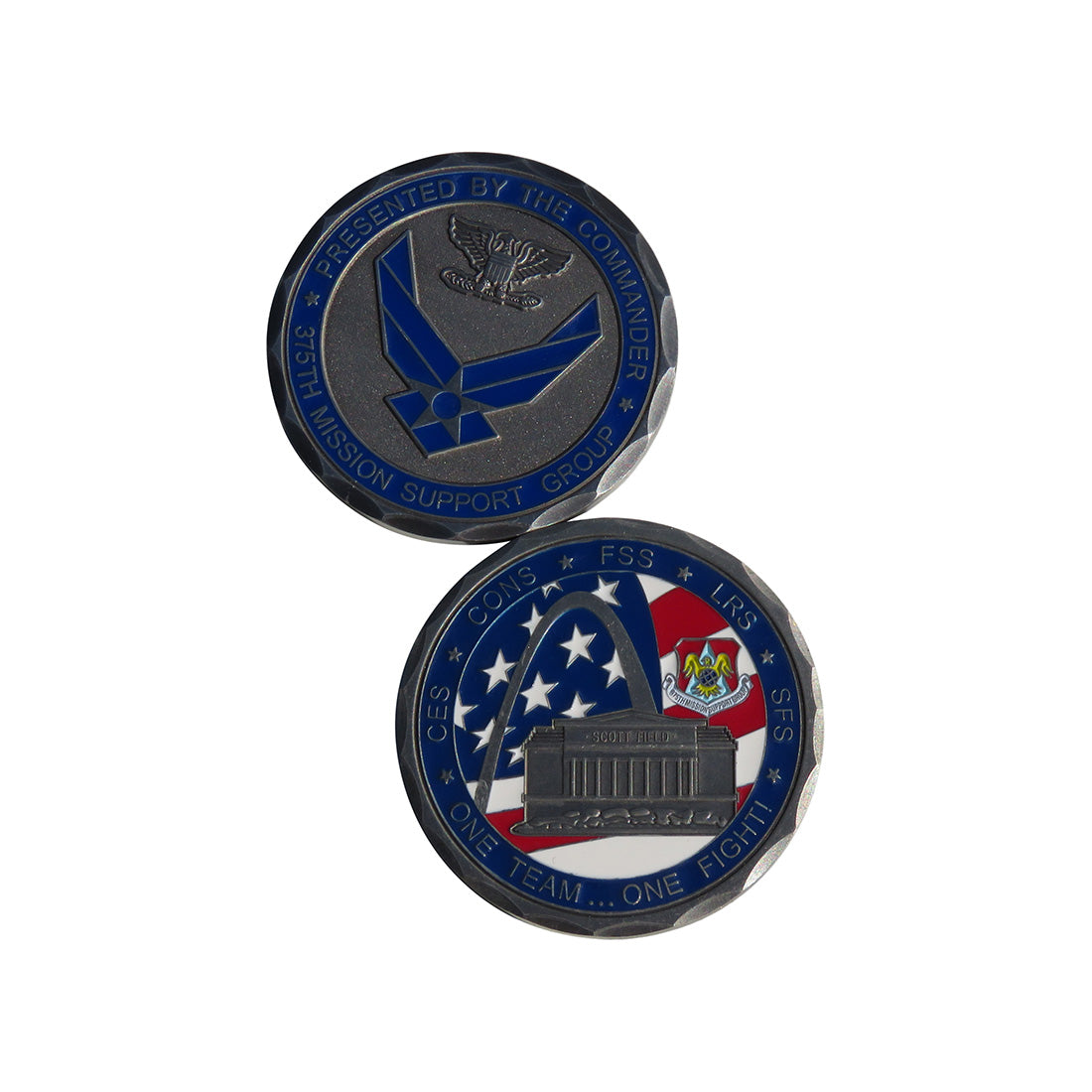 US Air Force 4375th Mission Support Group Challenge Coin