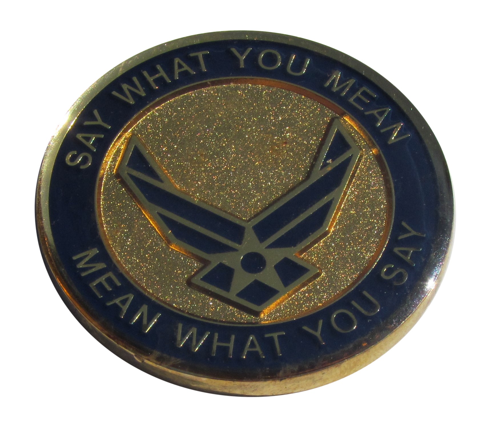 USAF The Peoples Chief Angela M Valentine Challenge Coin