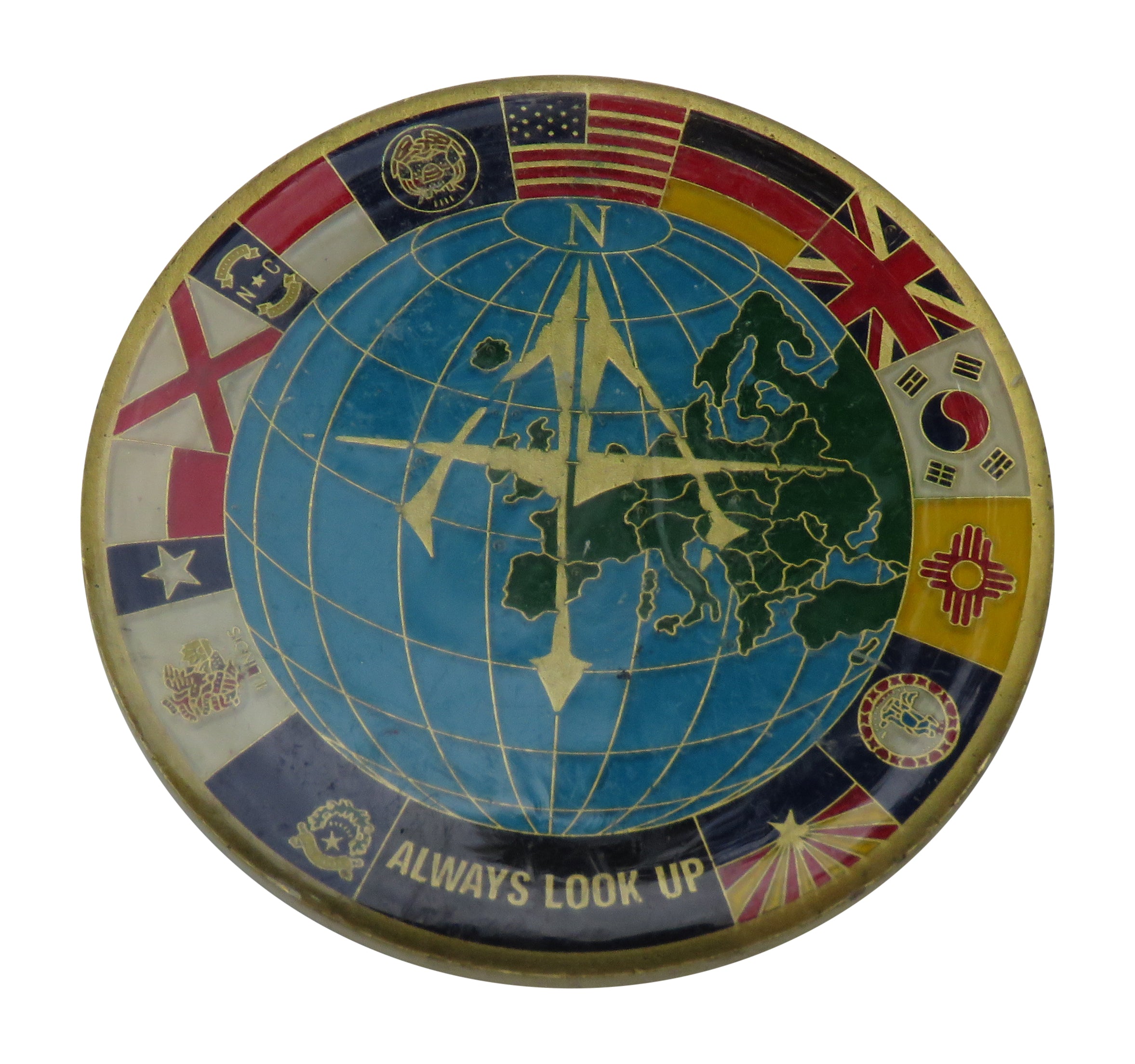 US Air Force Col Patricia F. Ridgway 30 Years of Service Challenge Coin