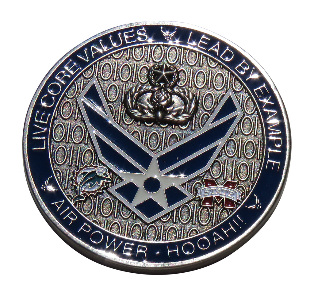 US Air Force CMSGT Ronald Harper Challenge Coin