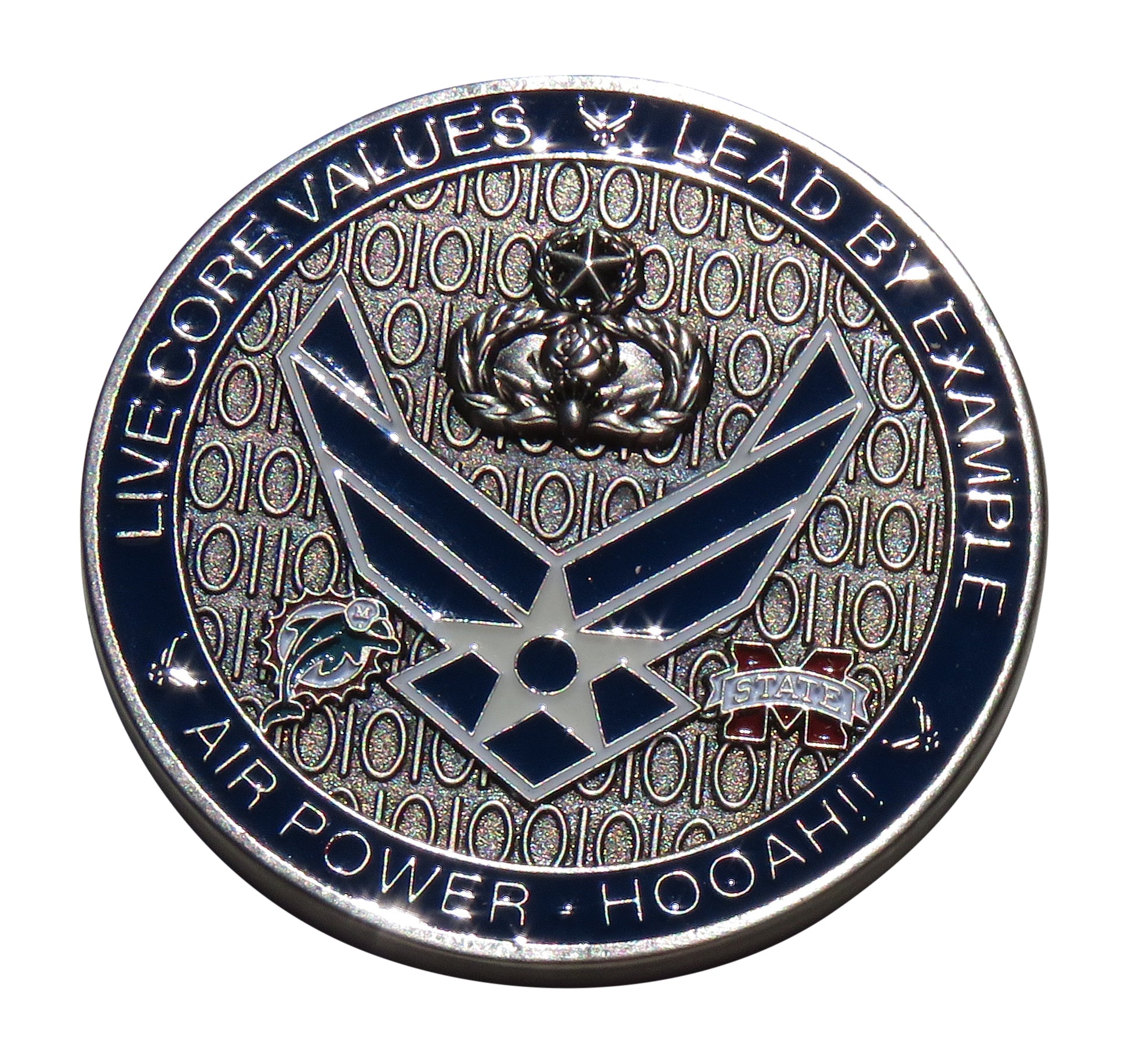 US Air Force CMSGT Ronald Harper Challenge Coin