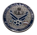 US Air Force CMSGT Ronald Harper Challenge Coin