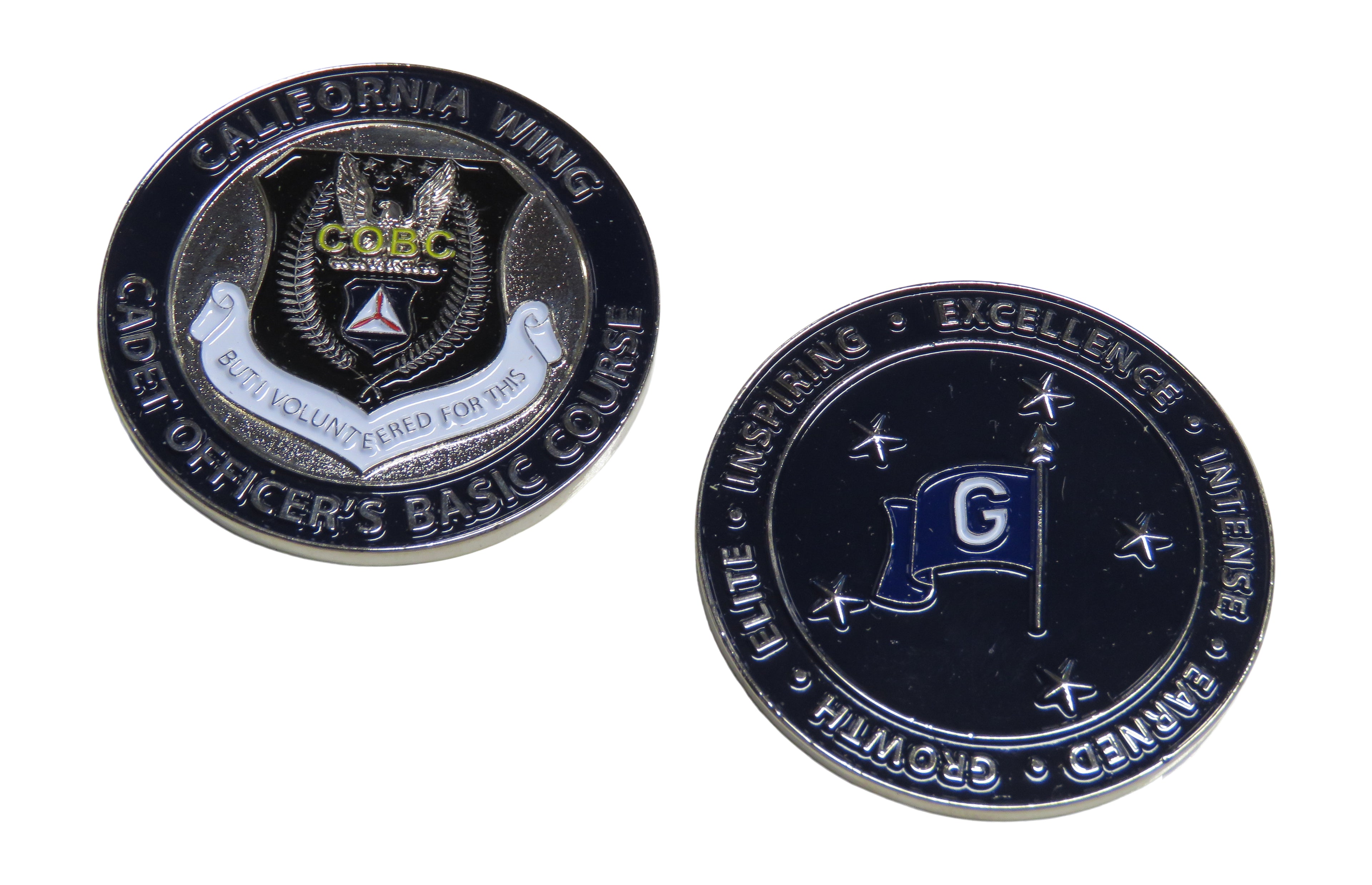 California Wing Cadet Officers Basic Course Challenge Coin
