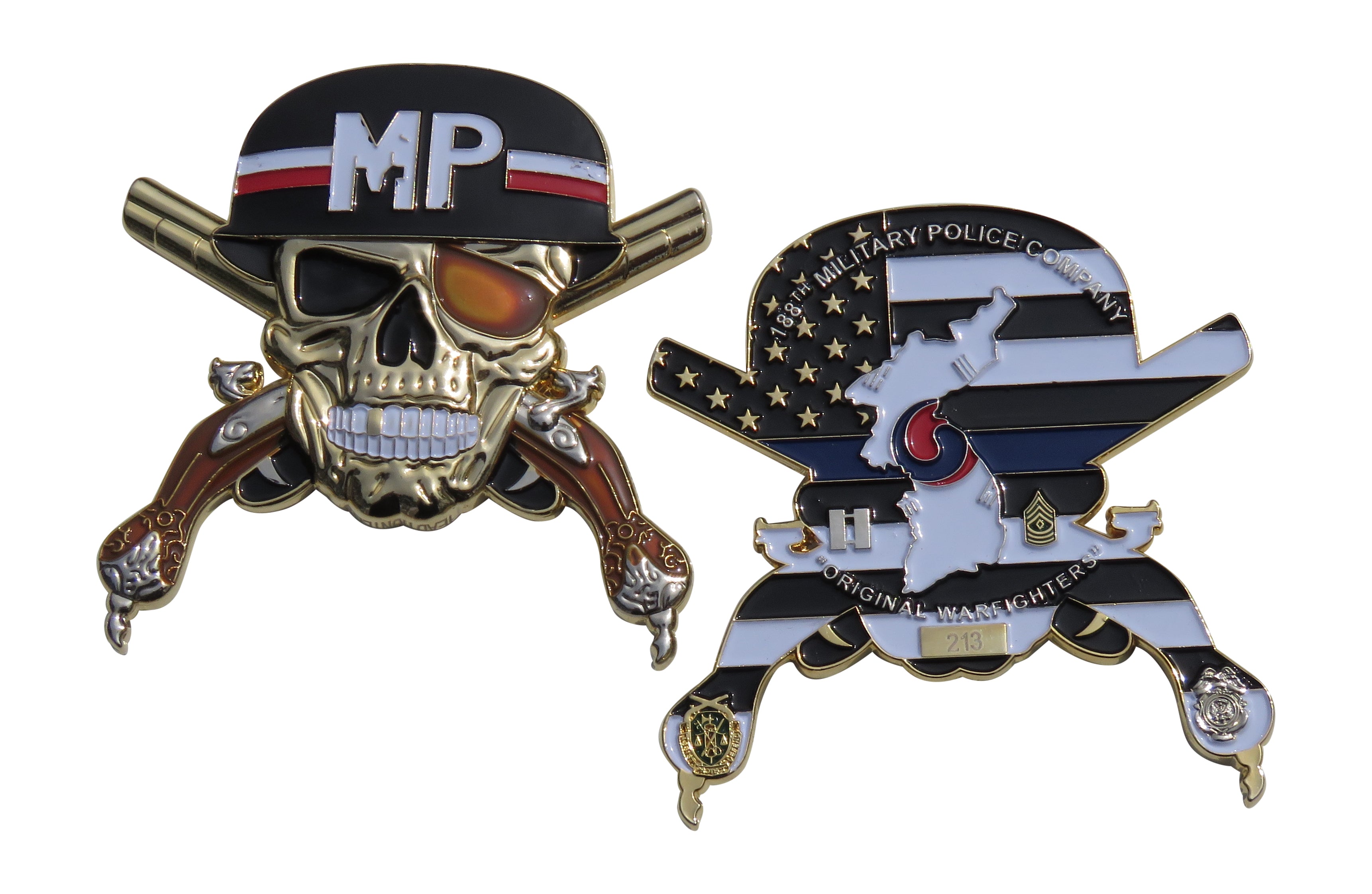 USAF 188th Military Police Company 213 Challenge Coin