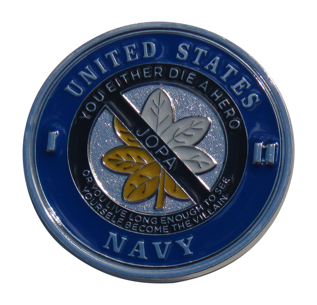 US Navy Alexis Brown May 26,2017 Challenge Coin