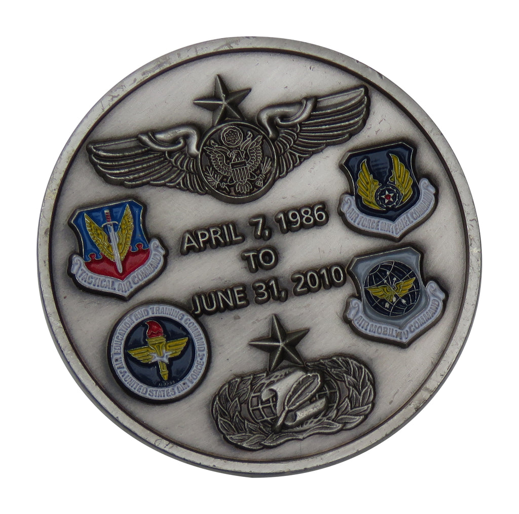 USAF April 09, 2010 Barbara A.Laplant Challenge Coin