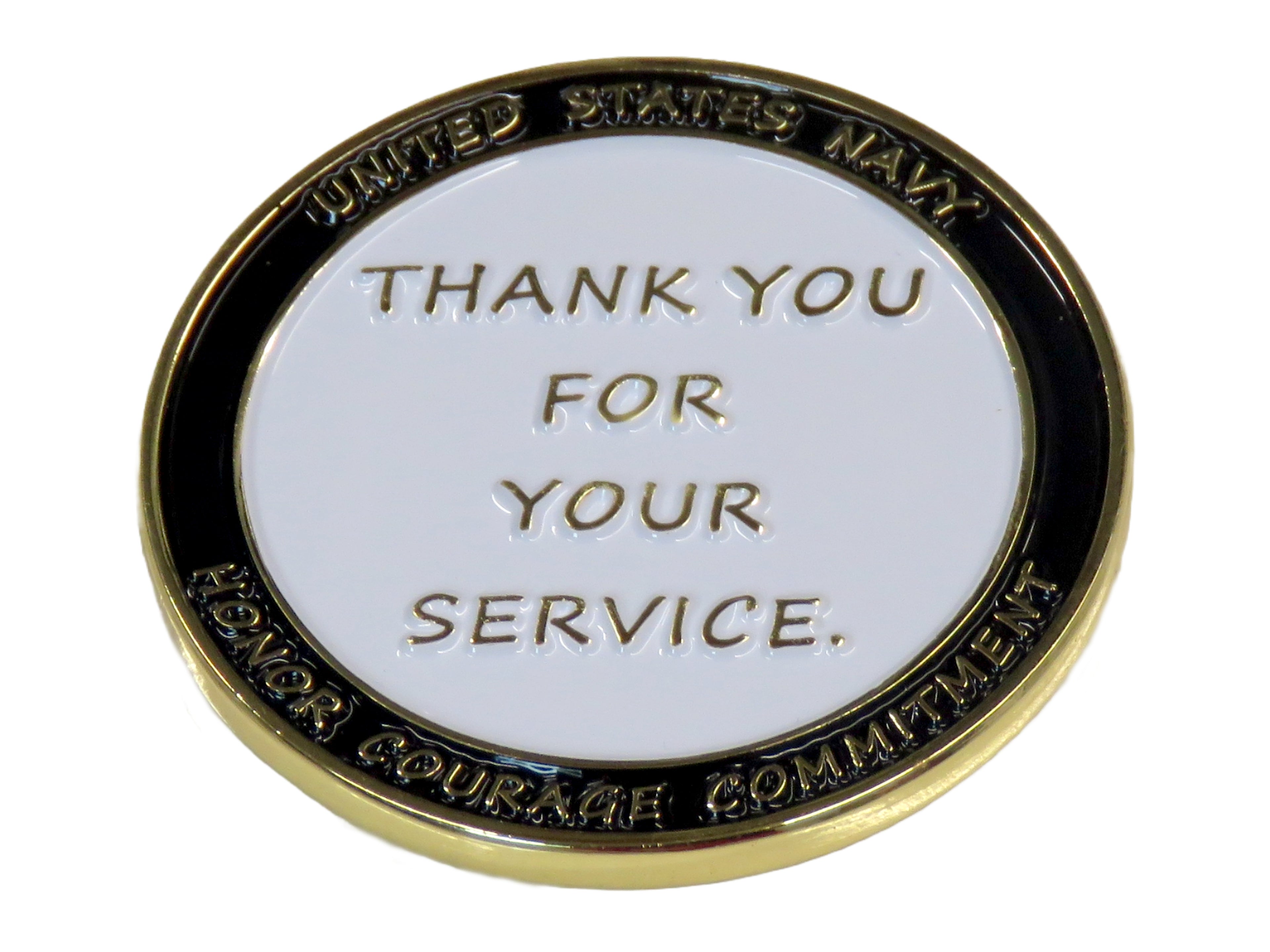 VFA-37 Raging Bulls Congratulations on your Reenlistment Challenge Coin