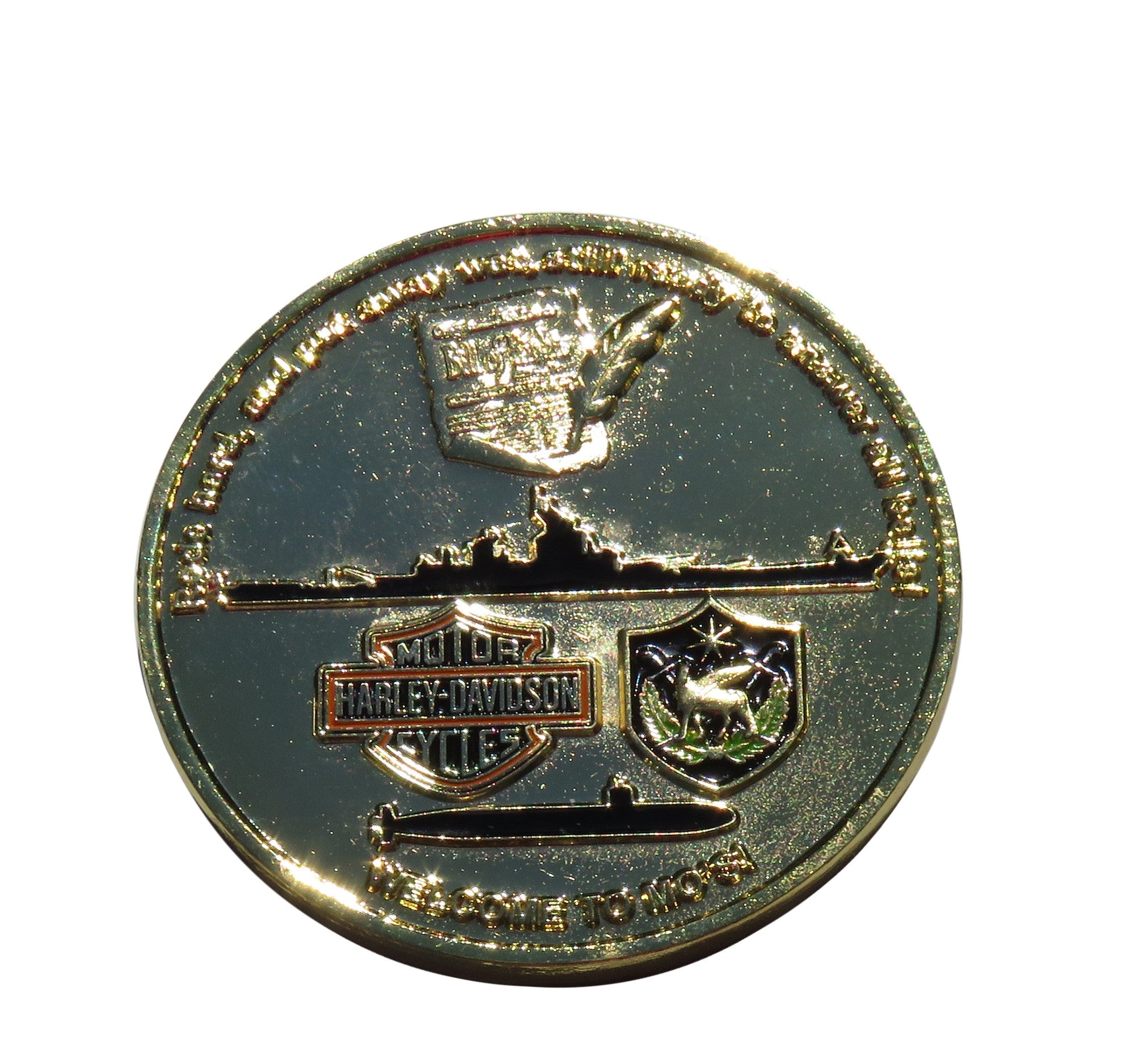 LCDR Stuart W.Schneider Retirement Challenge Coin