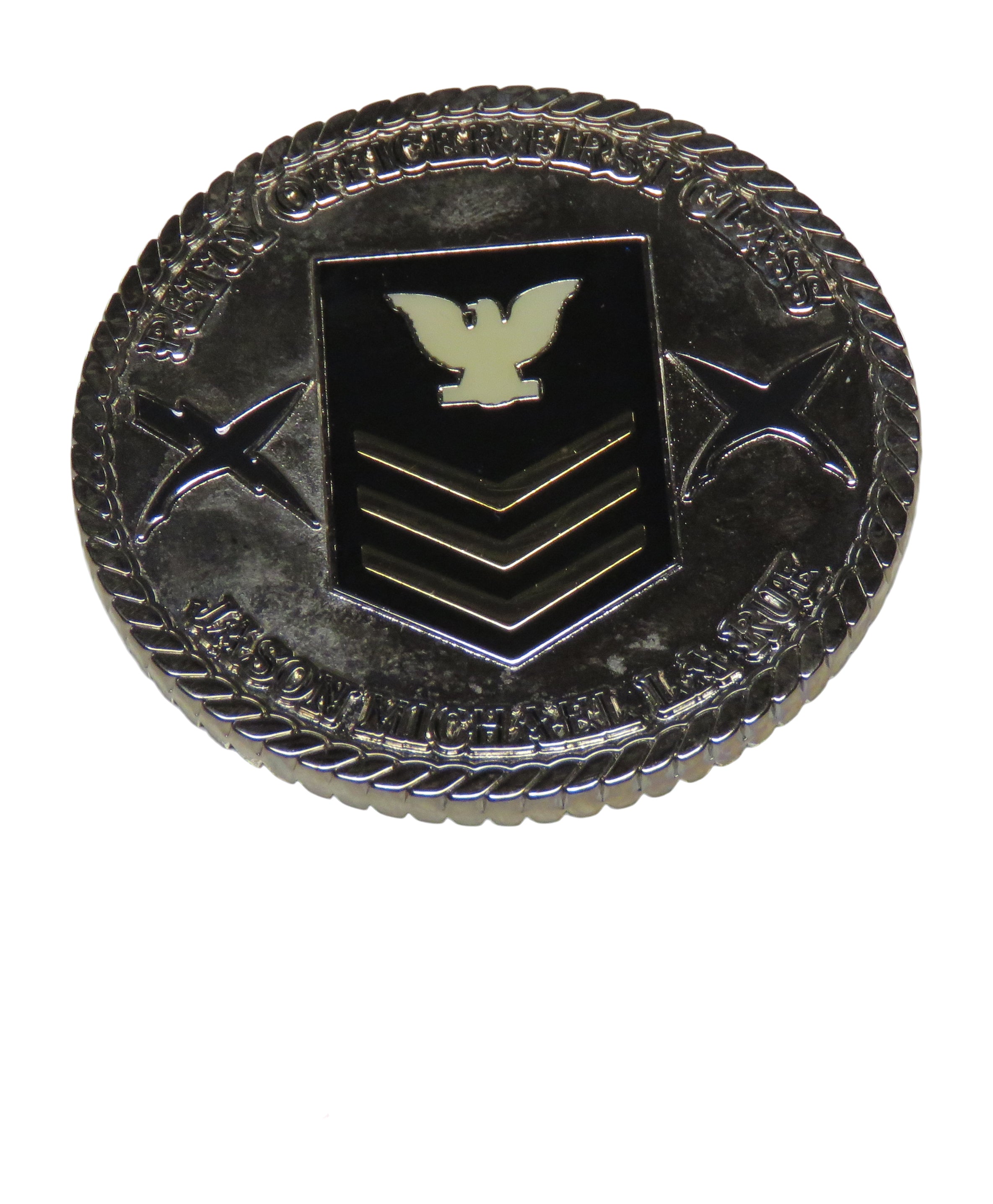 U.S. Navy Petty Officer First Class Jason Michael LaRue Challenge Coin