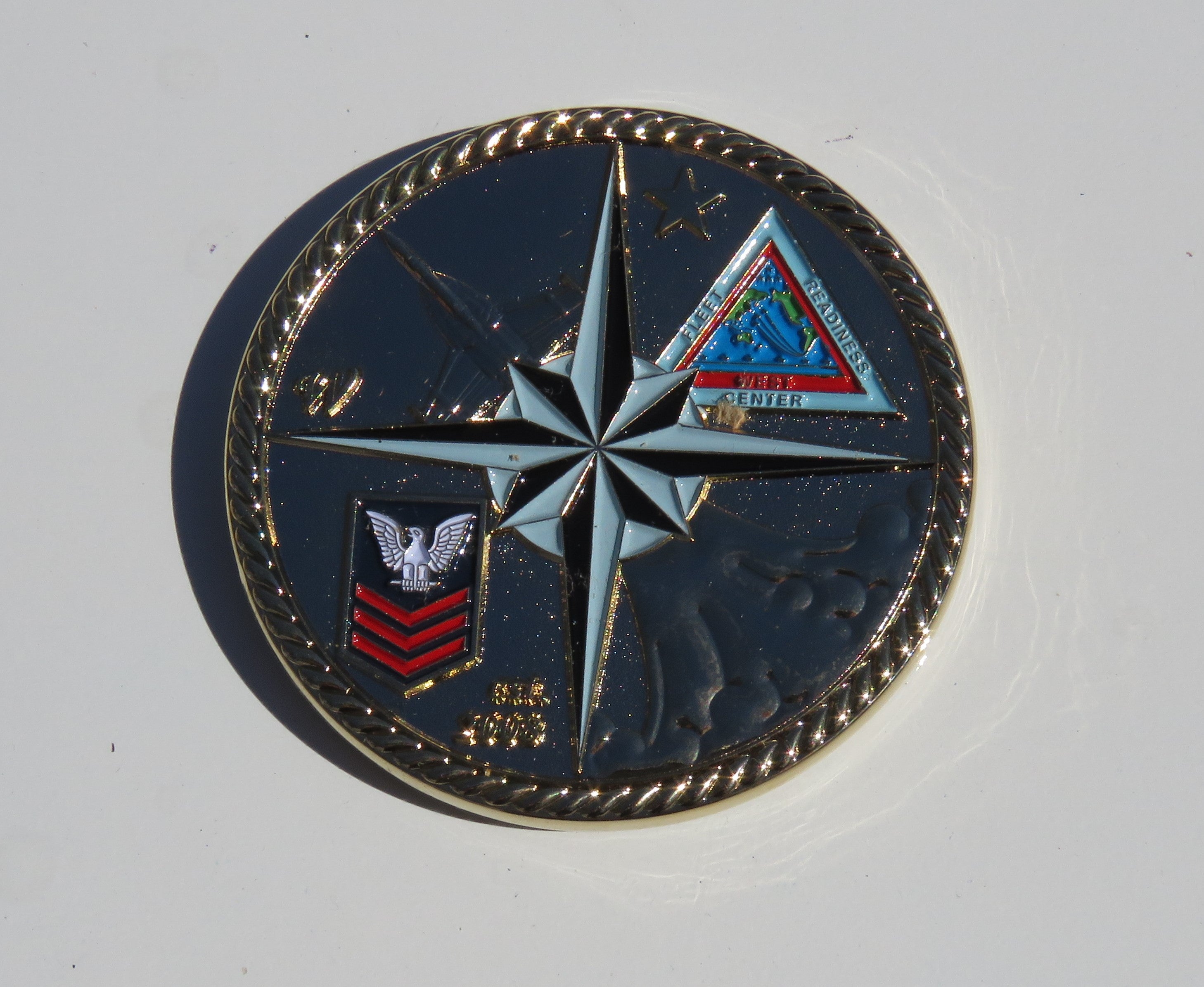 US Navy Forging The Future Challenge Coin