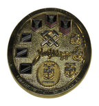 Command Master Chief James W. Follmer Retirement 29 Years Challenge Coin