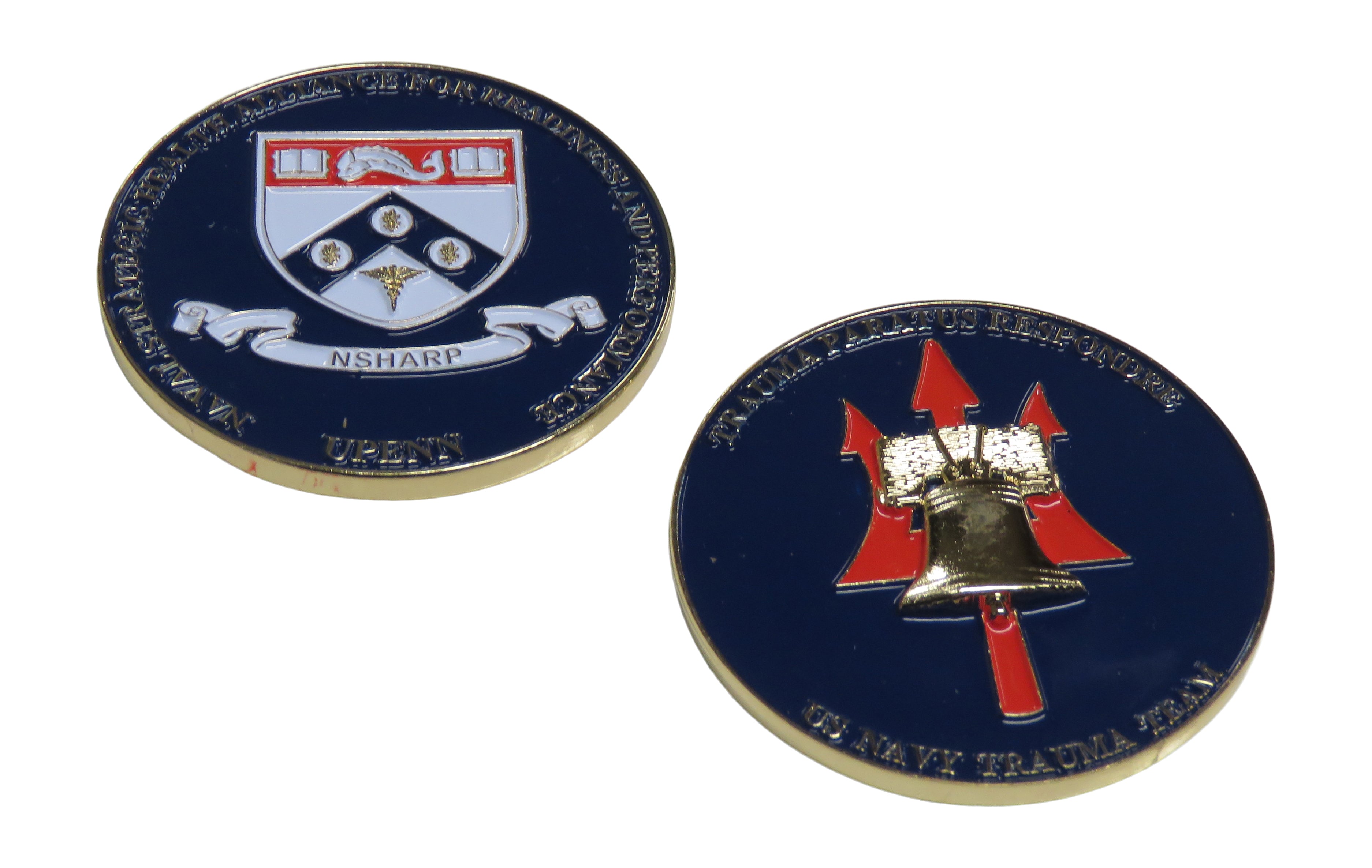 U.S. Navy Trauma Team NSHARP Challenge Coin