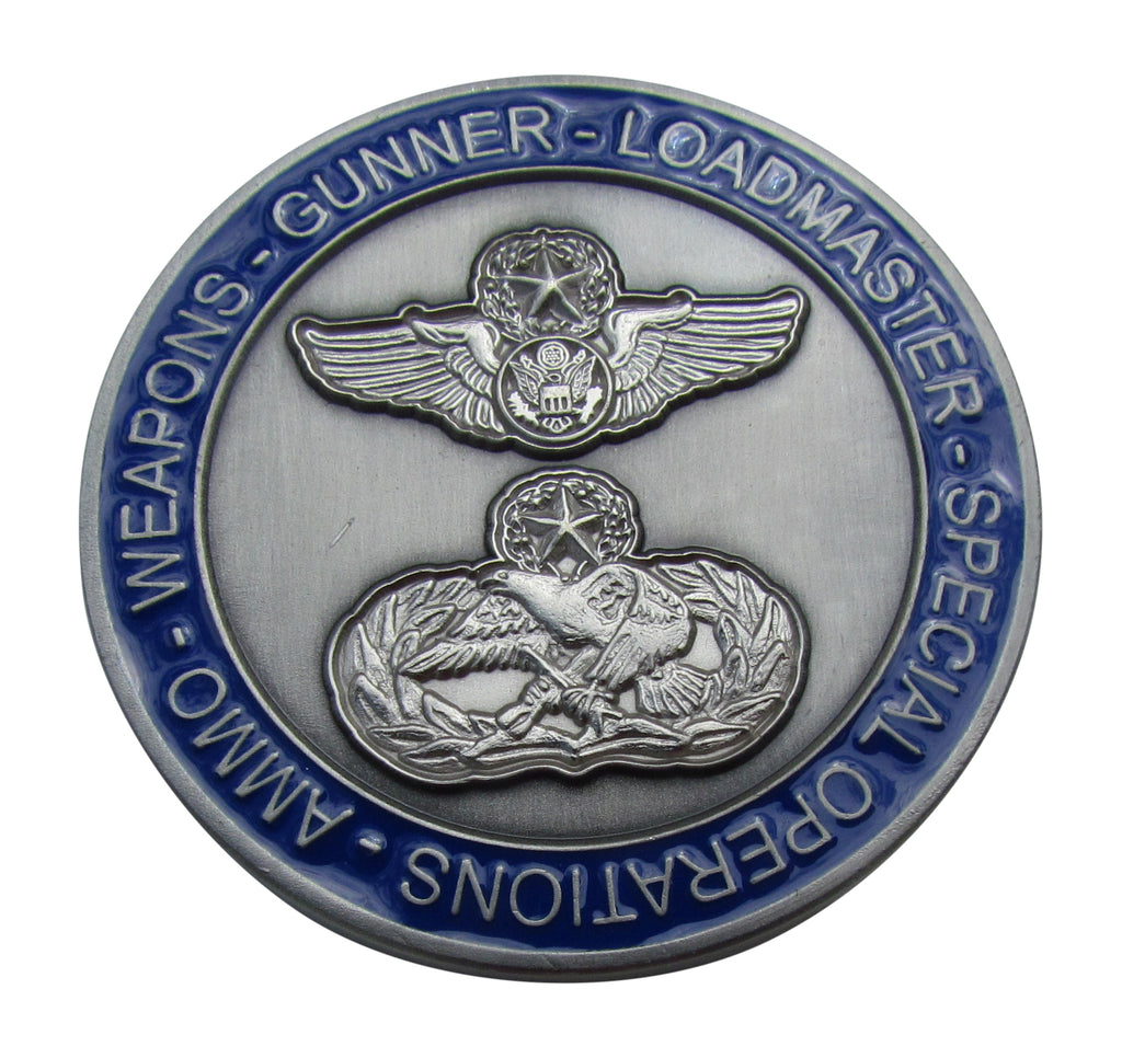 US Air Force Chief Master Sergeant Lyle D.Spangler Challenge Coin