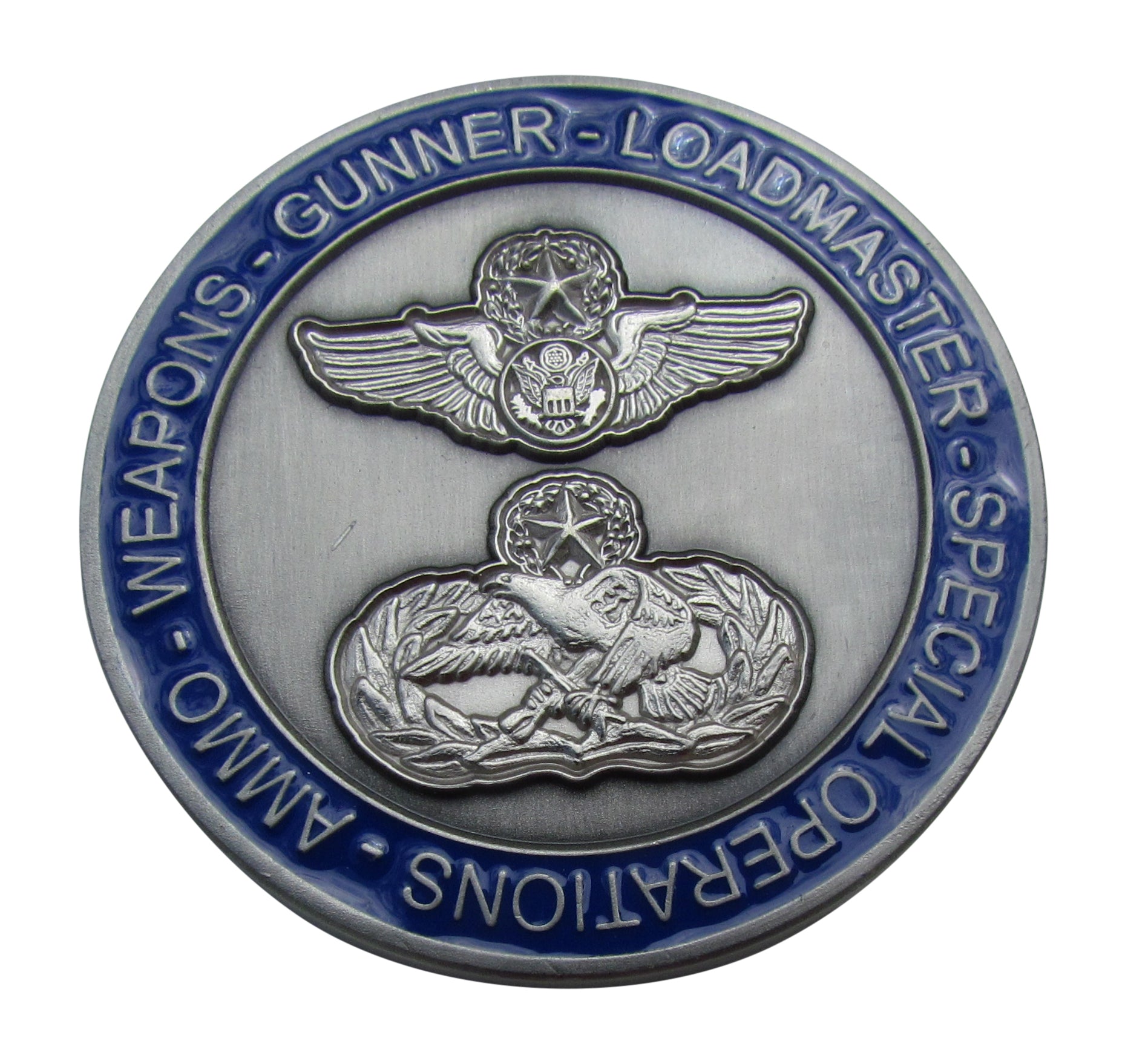 US Air Force Chief Master Sergeant Lyle D.Spangler Challenge Coin