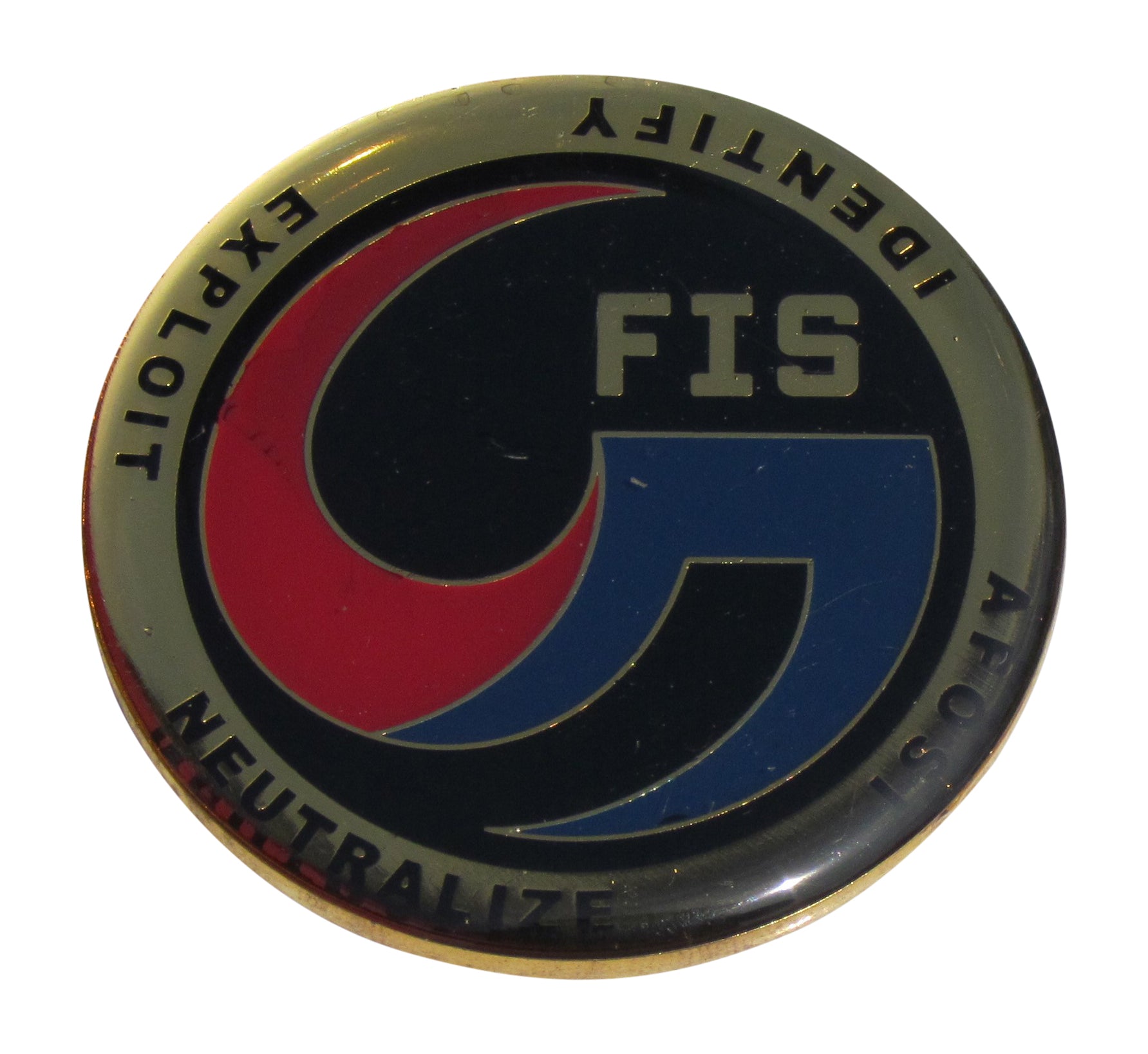 US Air Force 5th Field Investigation Squadron Challenge Coin
