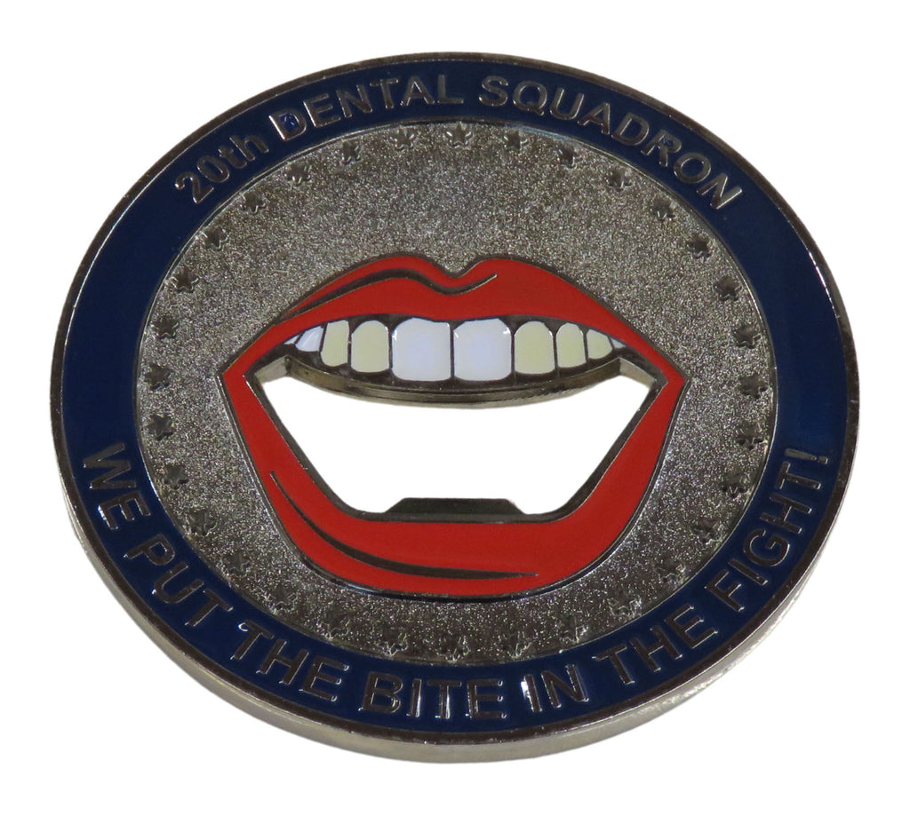 US Air Force 20th Dental Squadron Challenge Coin