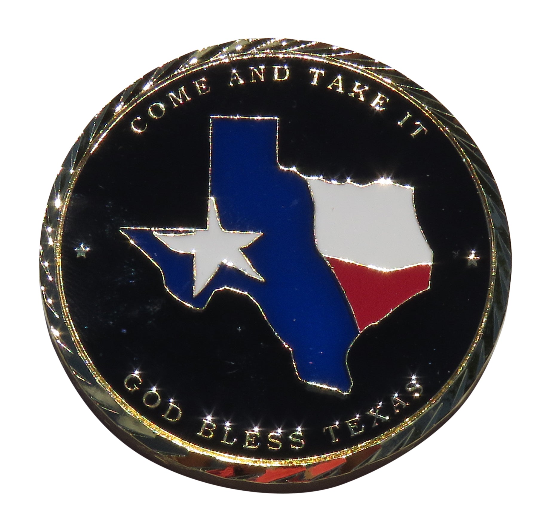 US Navy Capt M.G Watson Come And Take It God Bless Texas Challenge Coin