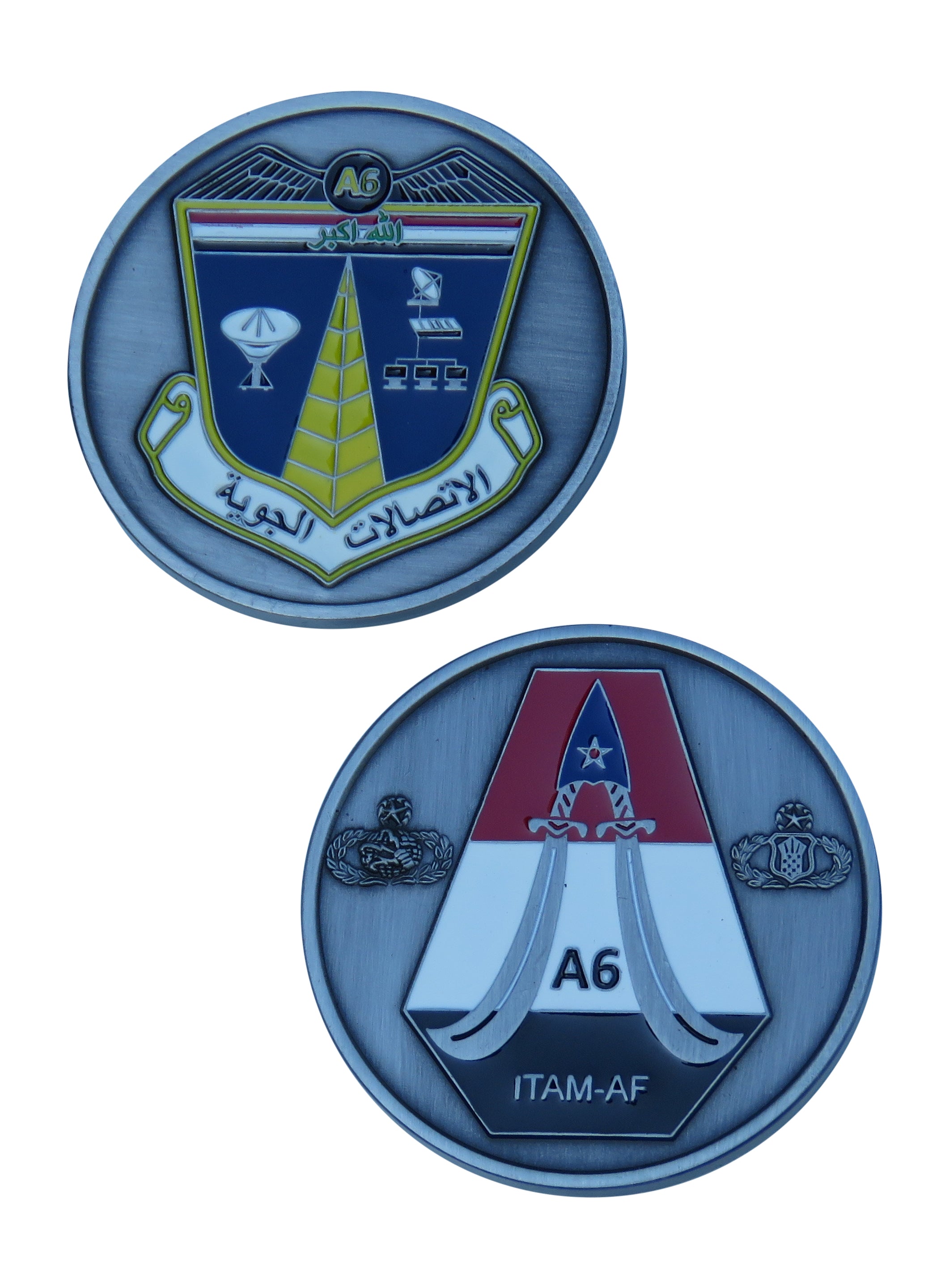 Air Force Iraqi Training And Advisory Mission Challenge Coin