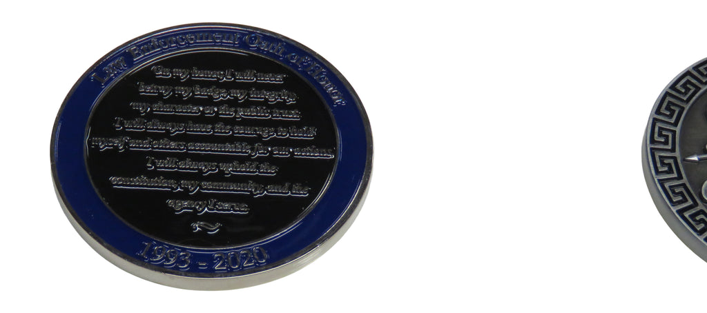 Sergeant Steven Munoz Ontario California Retired Challenge Coin
