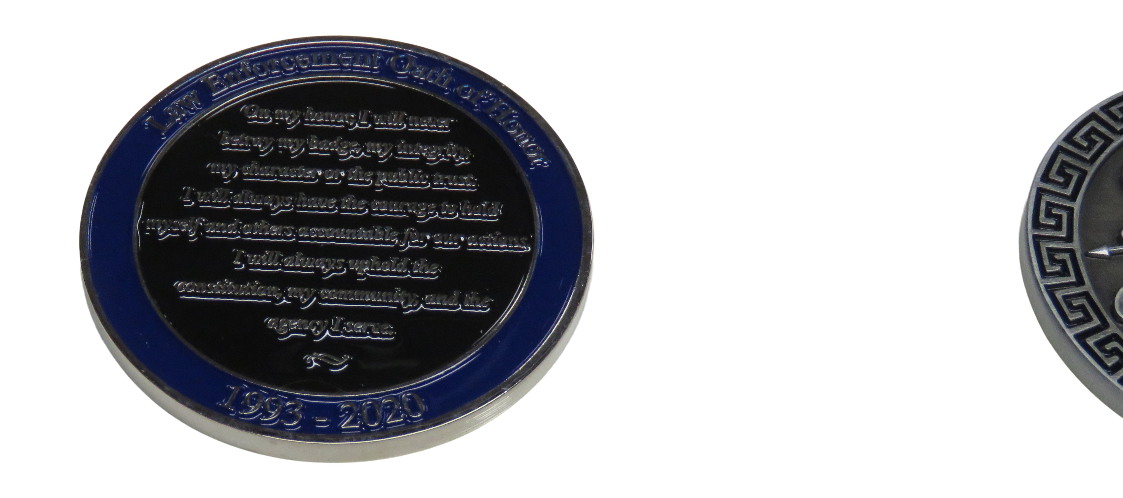 Sergeant Steven Munoz Ontario California Retired Challenge Coin
