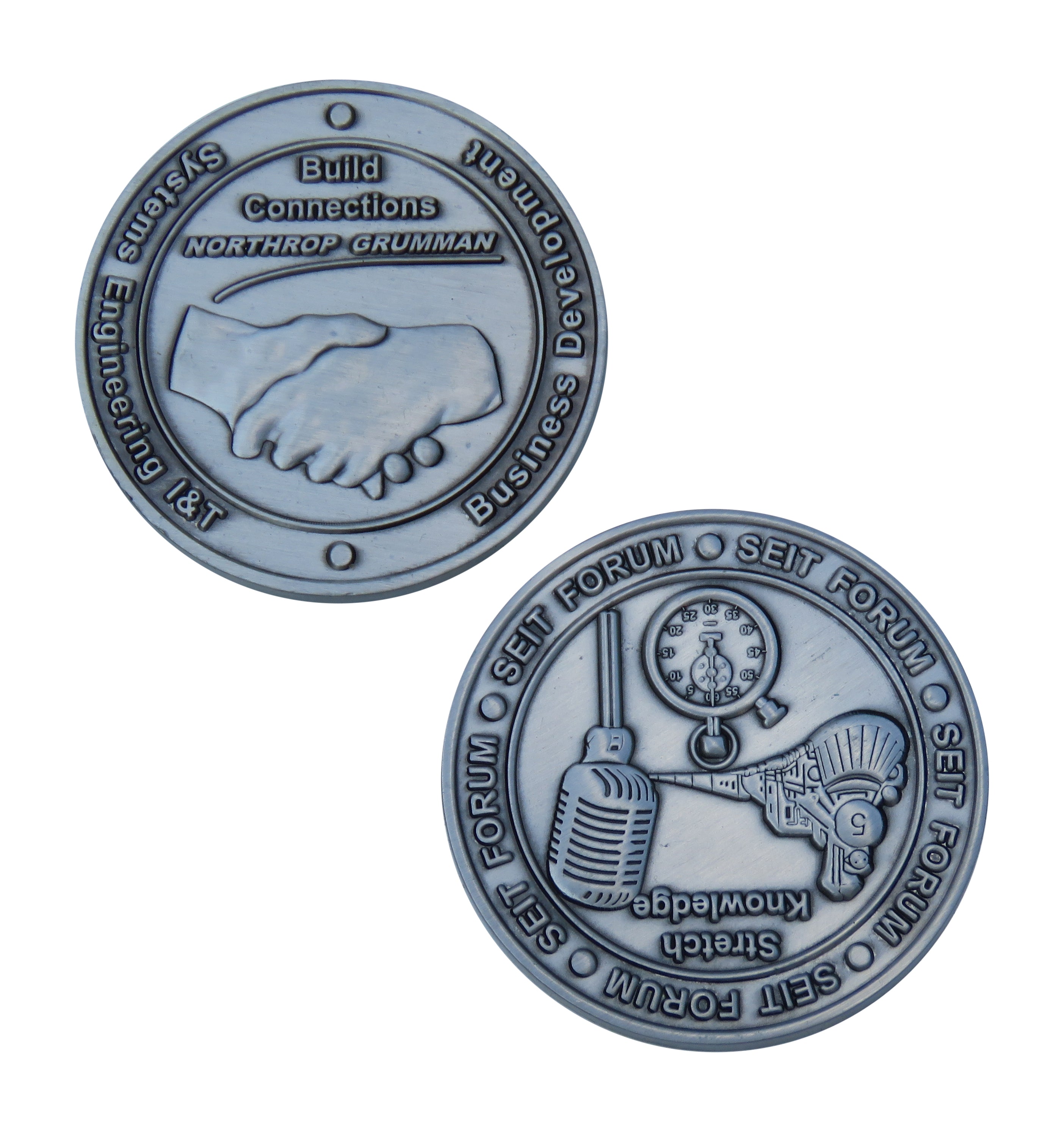 US Air Force Build Connection Northrop Grumman Challenge Coin