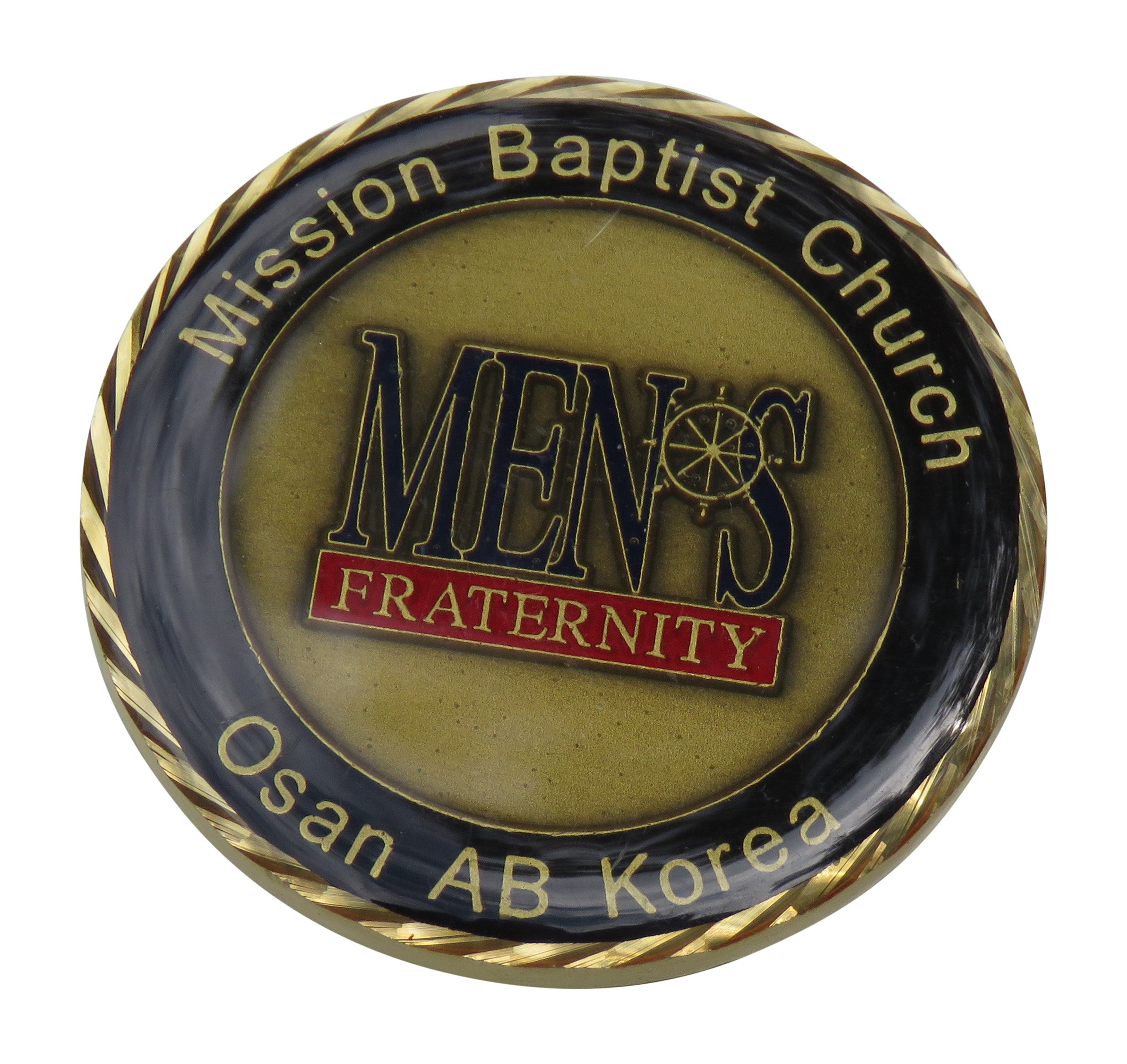 Mission Baptist Church Osan AB Korea Challenge Coin