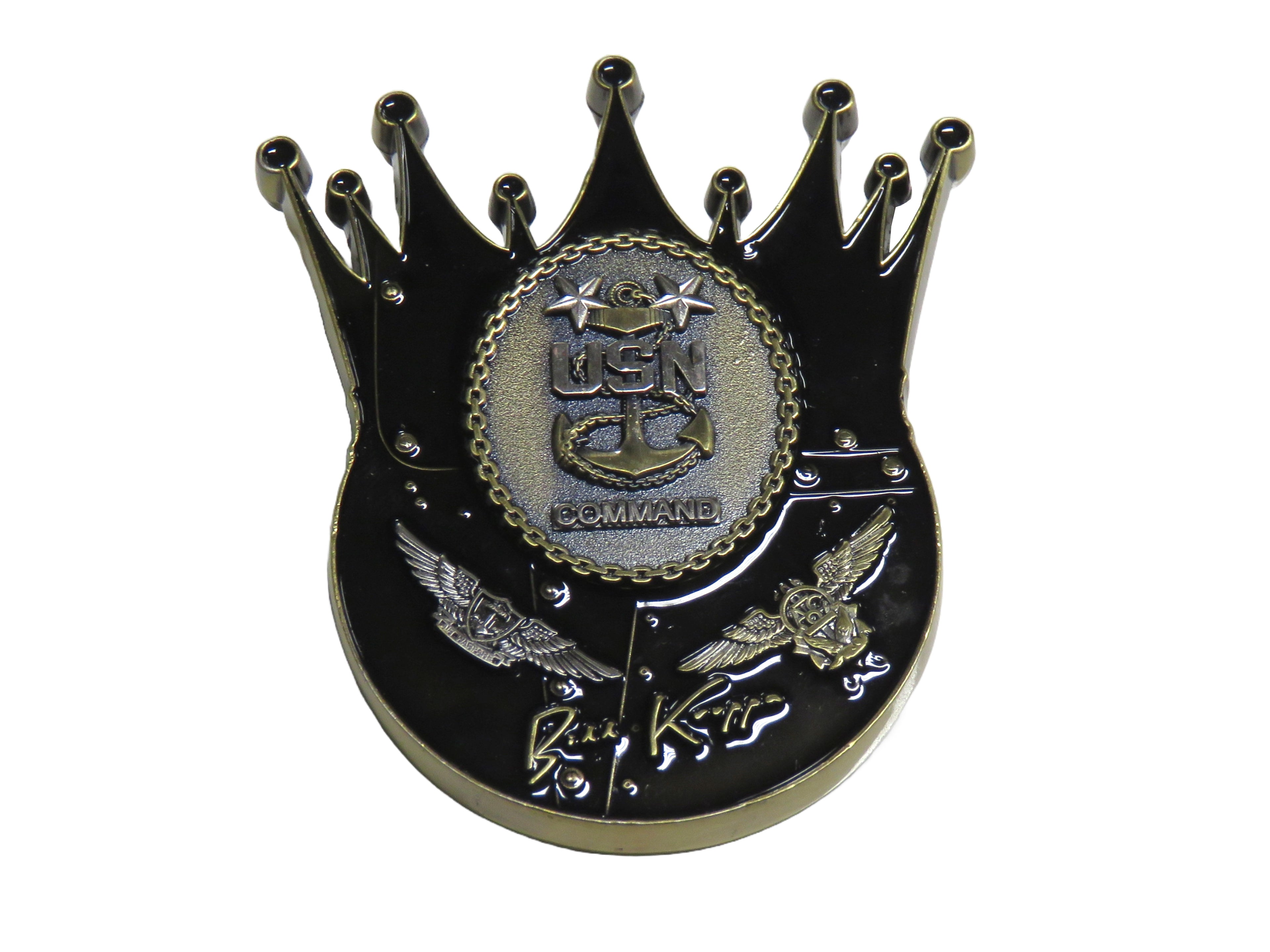 U.S. Navy AFCM Bill King Kruppa Challenge Coin
