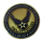 US Air Force Retirement Of Captain Charles F.Cooke Challenge Coin