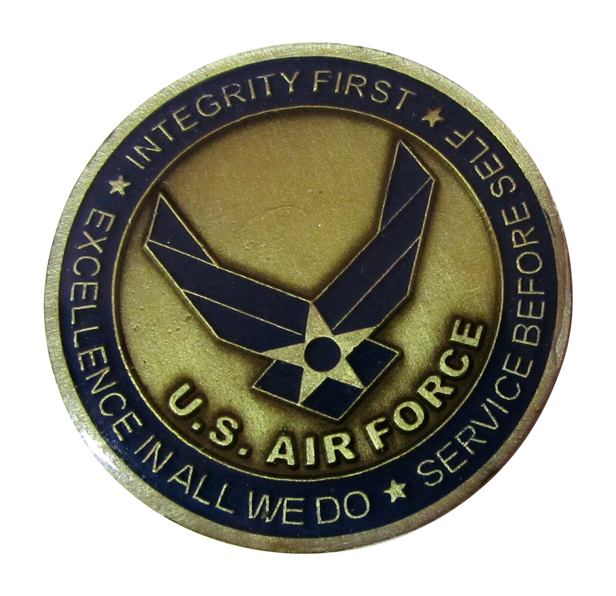 US Air Force Retirement Of Captain Charles F.Cooke Challenge Coin