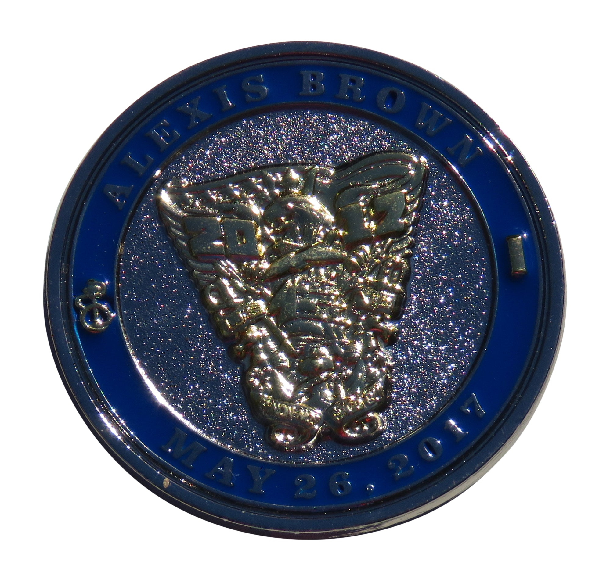 US Navy Alexis Brown May 26,2017 Challenge Coin