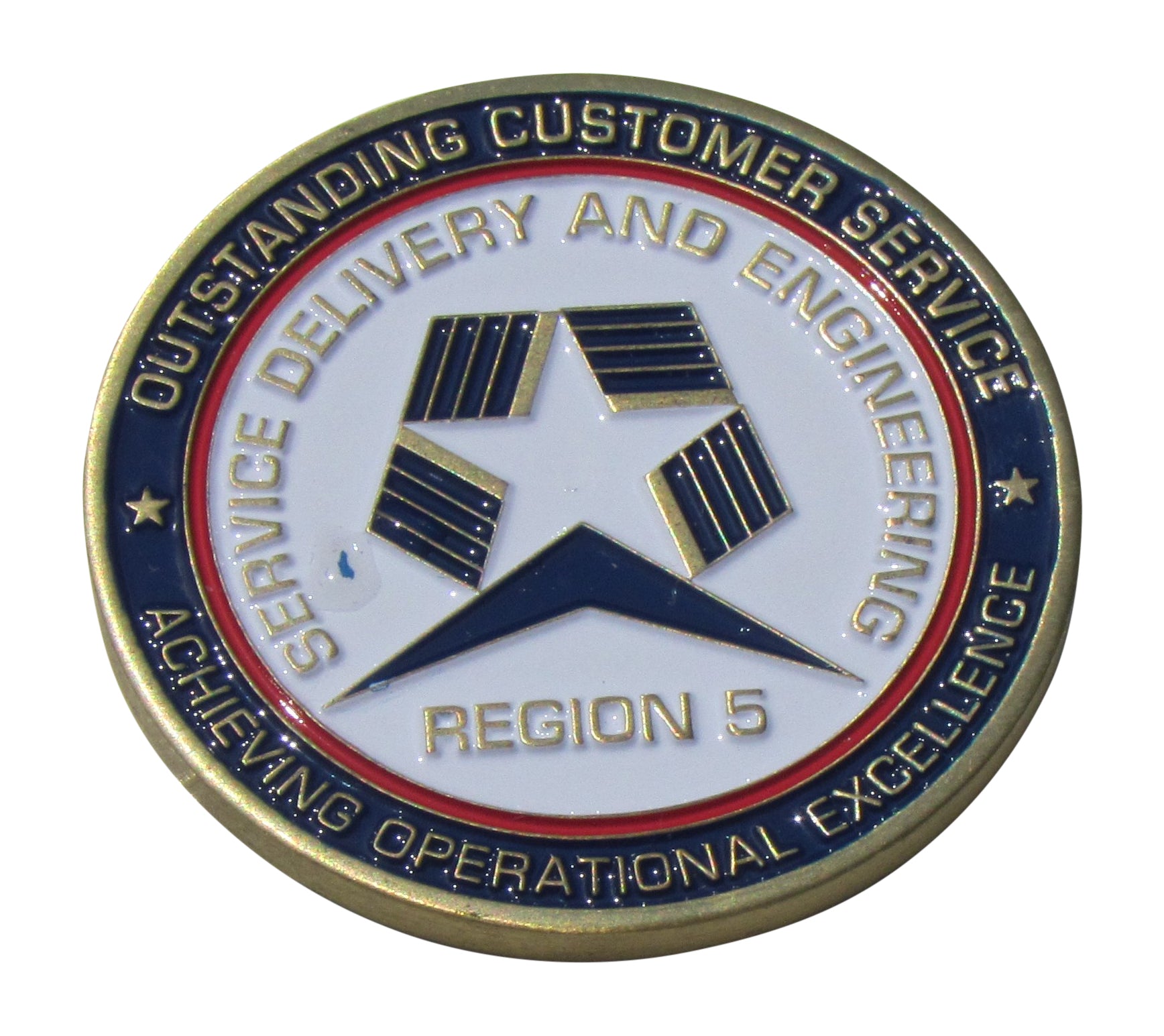 US Air Force Region 5 Service Delivery And Engineering Challenge Coin