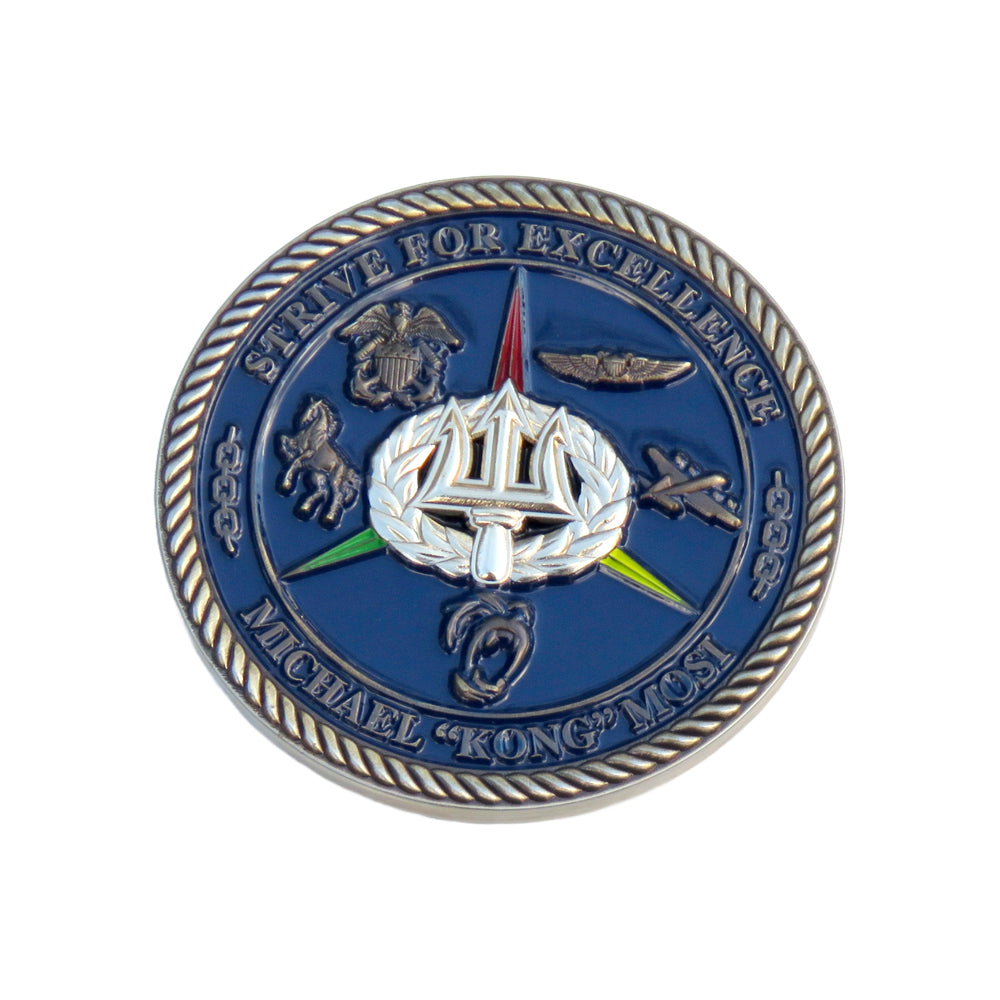 U.S. Navy Naval Support Activity Panama City Challenge Coin