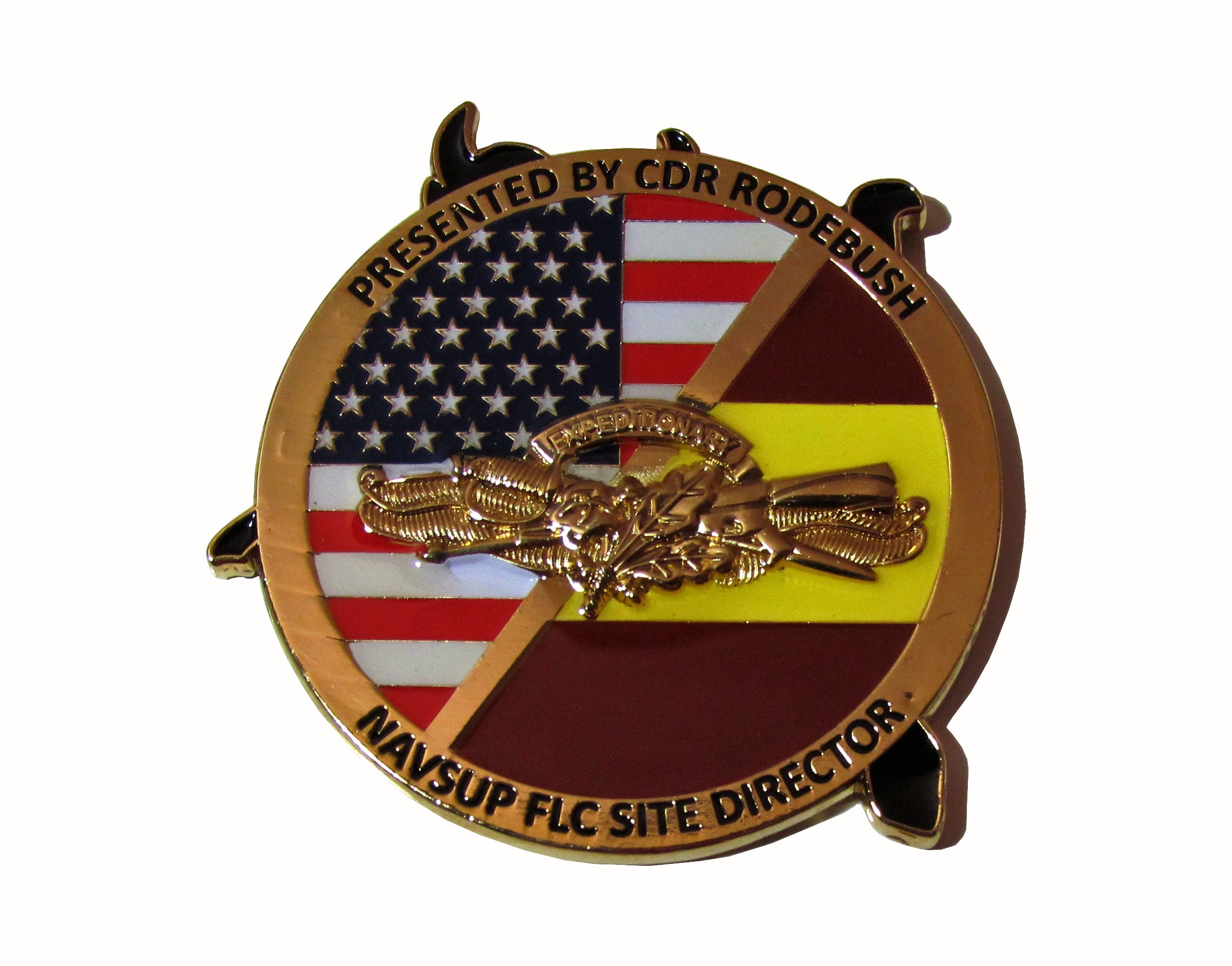 Navsup FLC Challenge Coin