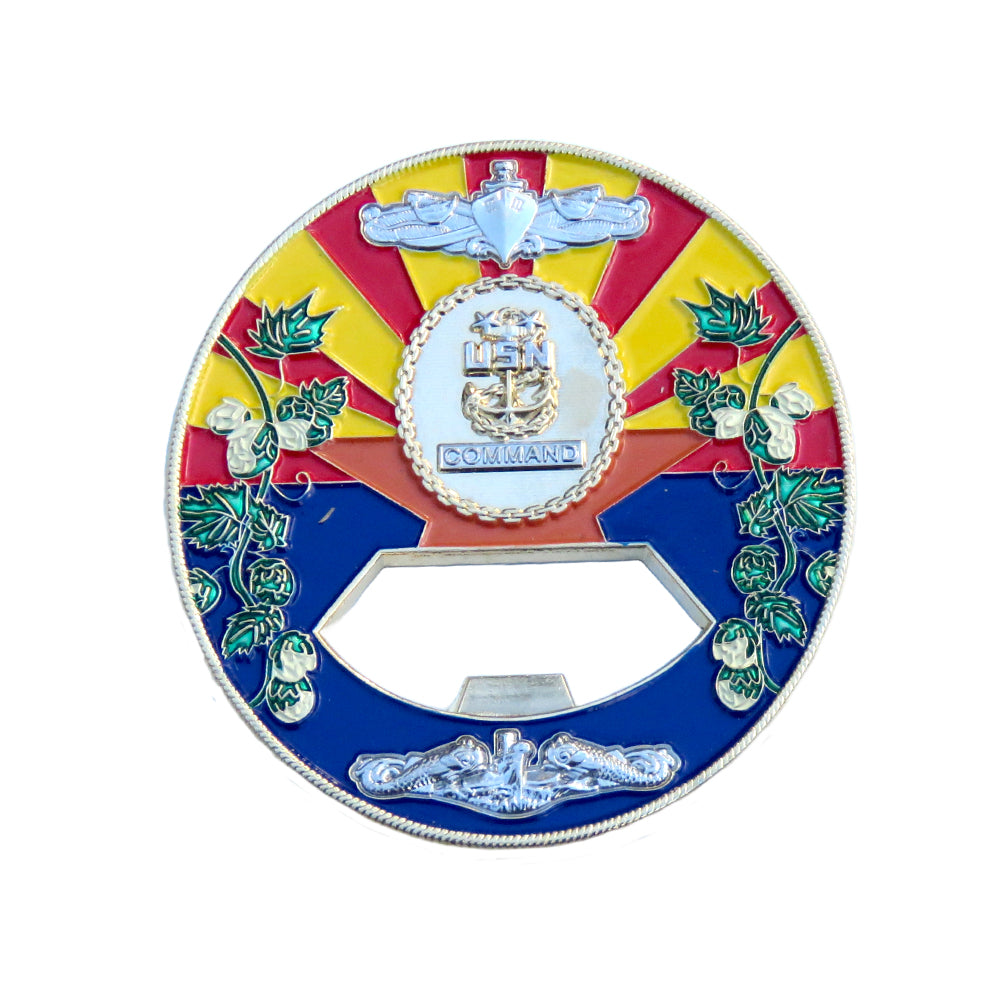 US Navy CMDCM SW/CM/SS Joe Hanley Challenge Coin