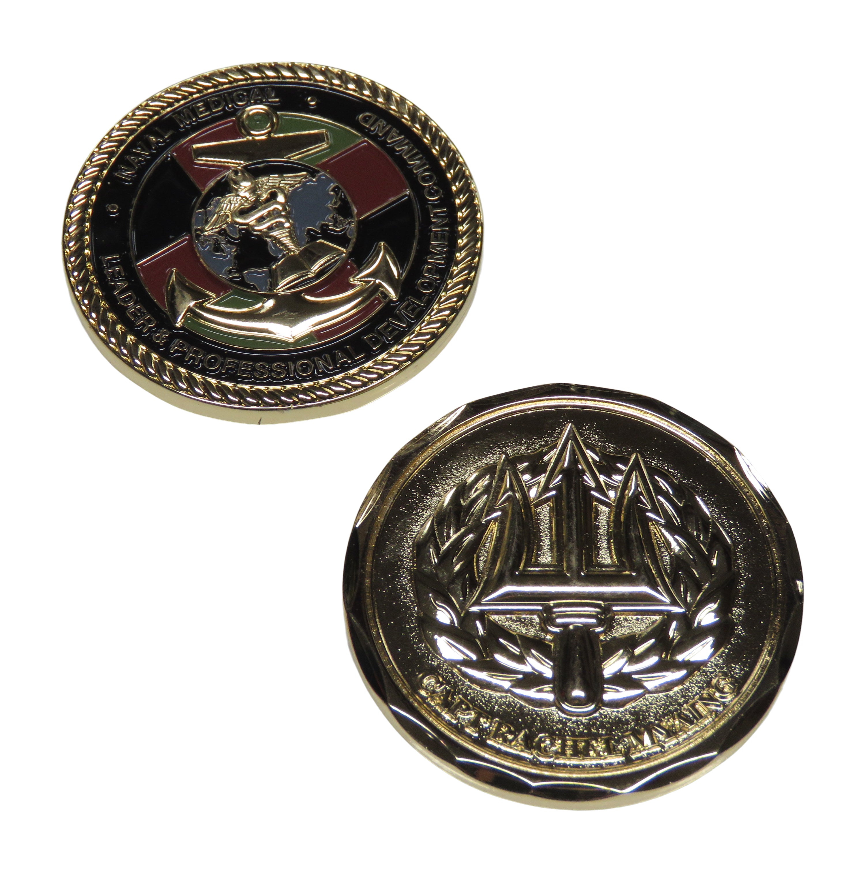 Naval Medical Leadership and Professional Development Command Challenge Coin