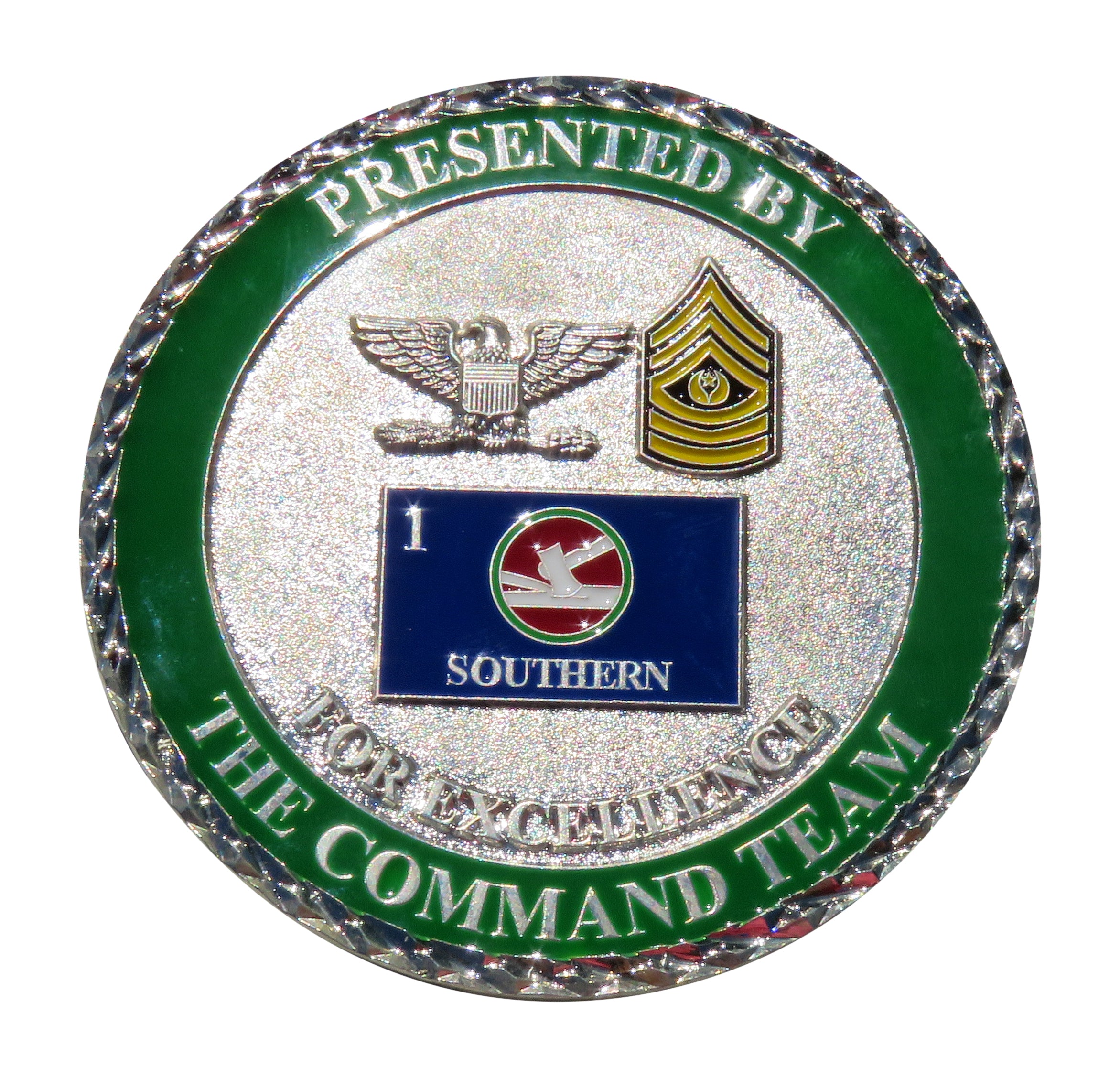 1st Brigade Southern Texas Strikeland Challenge Coin