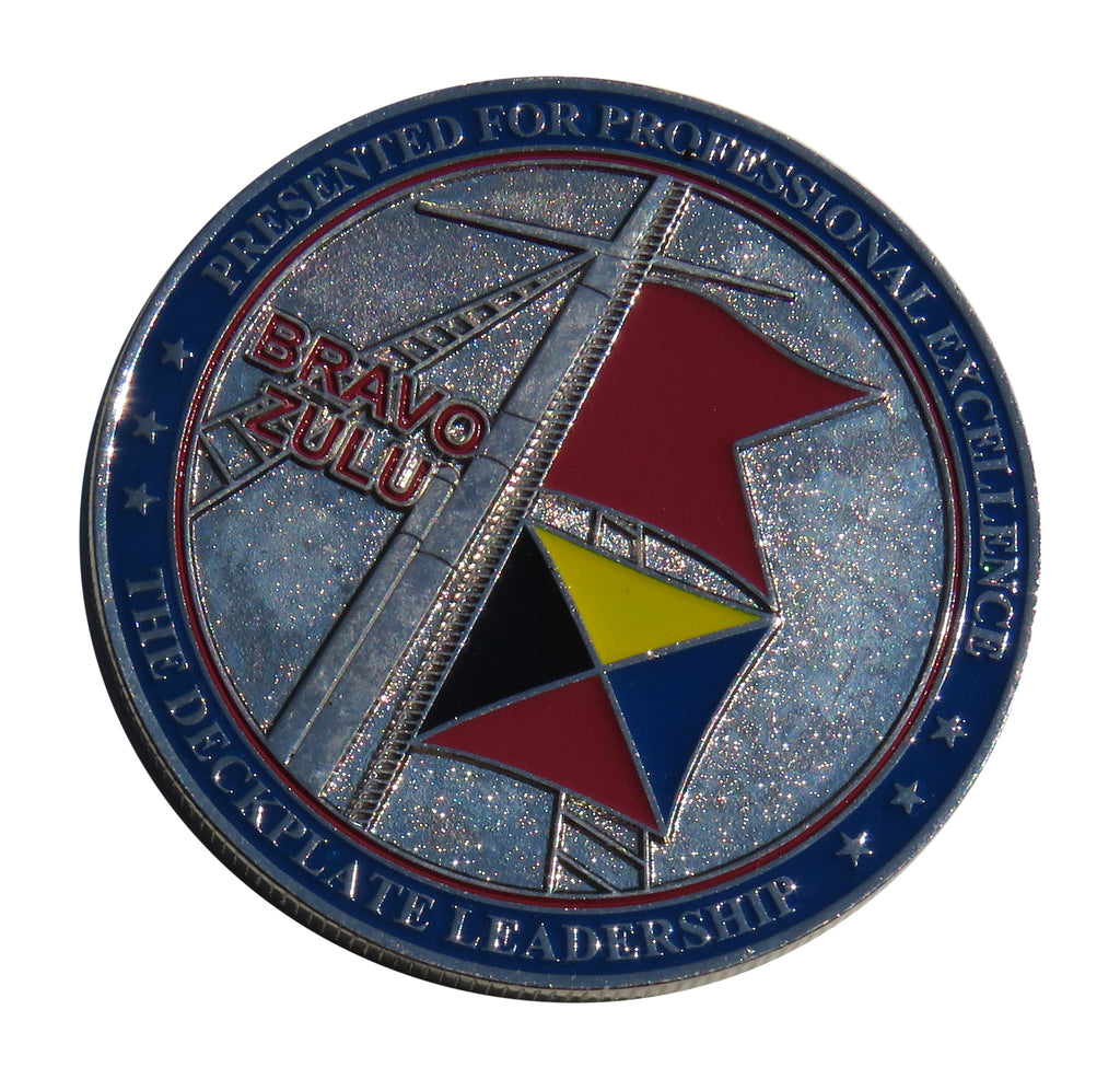 US Navy The Deckplate Leadership Challenge Coin