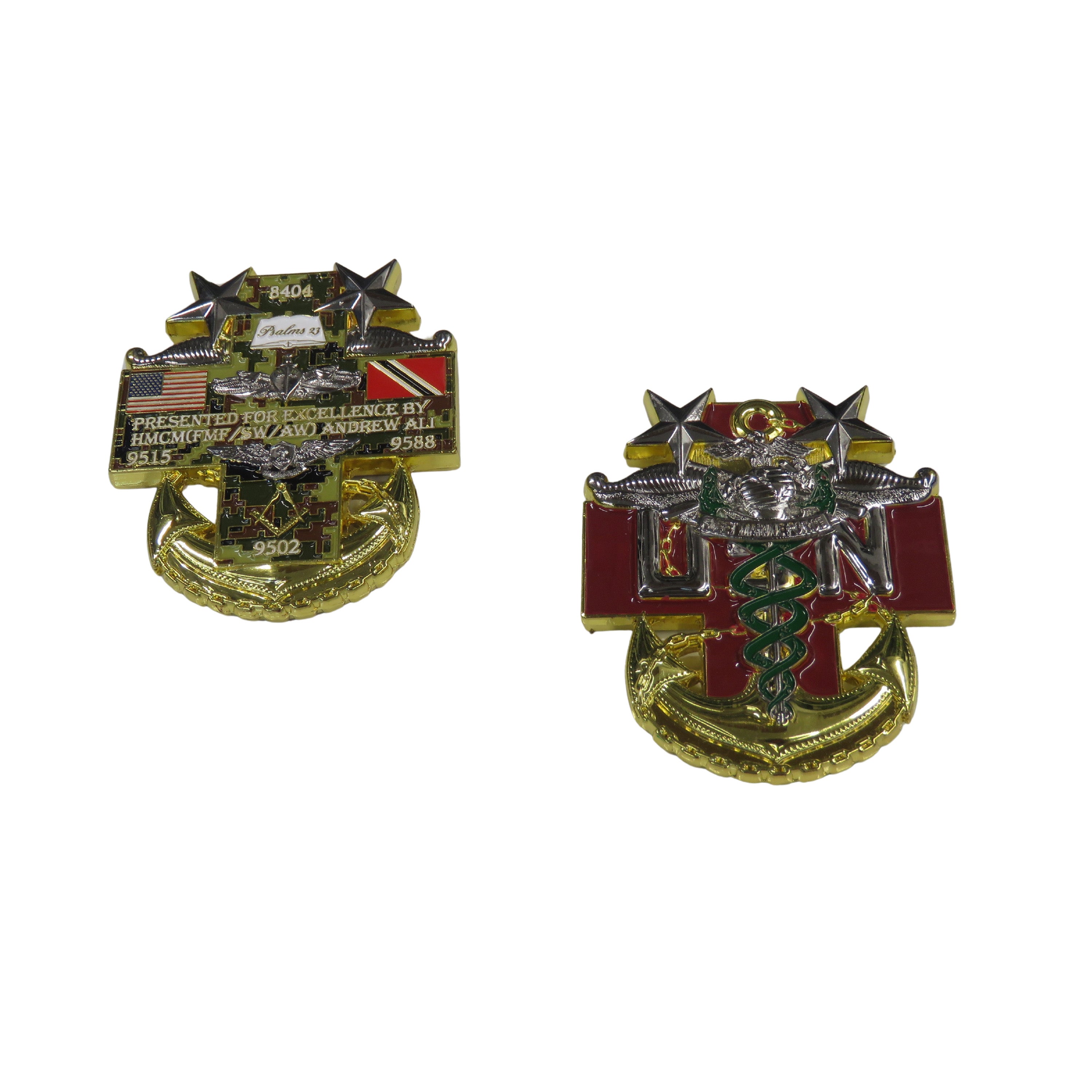 Fleet Marine Force U.S. Marine Corps Challenge Coin