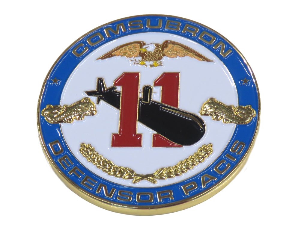 COMSUBRON 11 Presented by the Commodore Challenge Coin