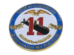 COMSUBRON 11 Presented by the Commodore Challenge Coin