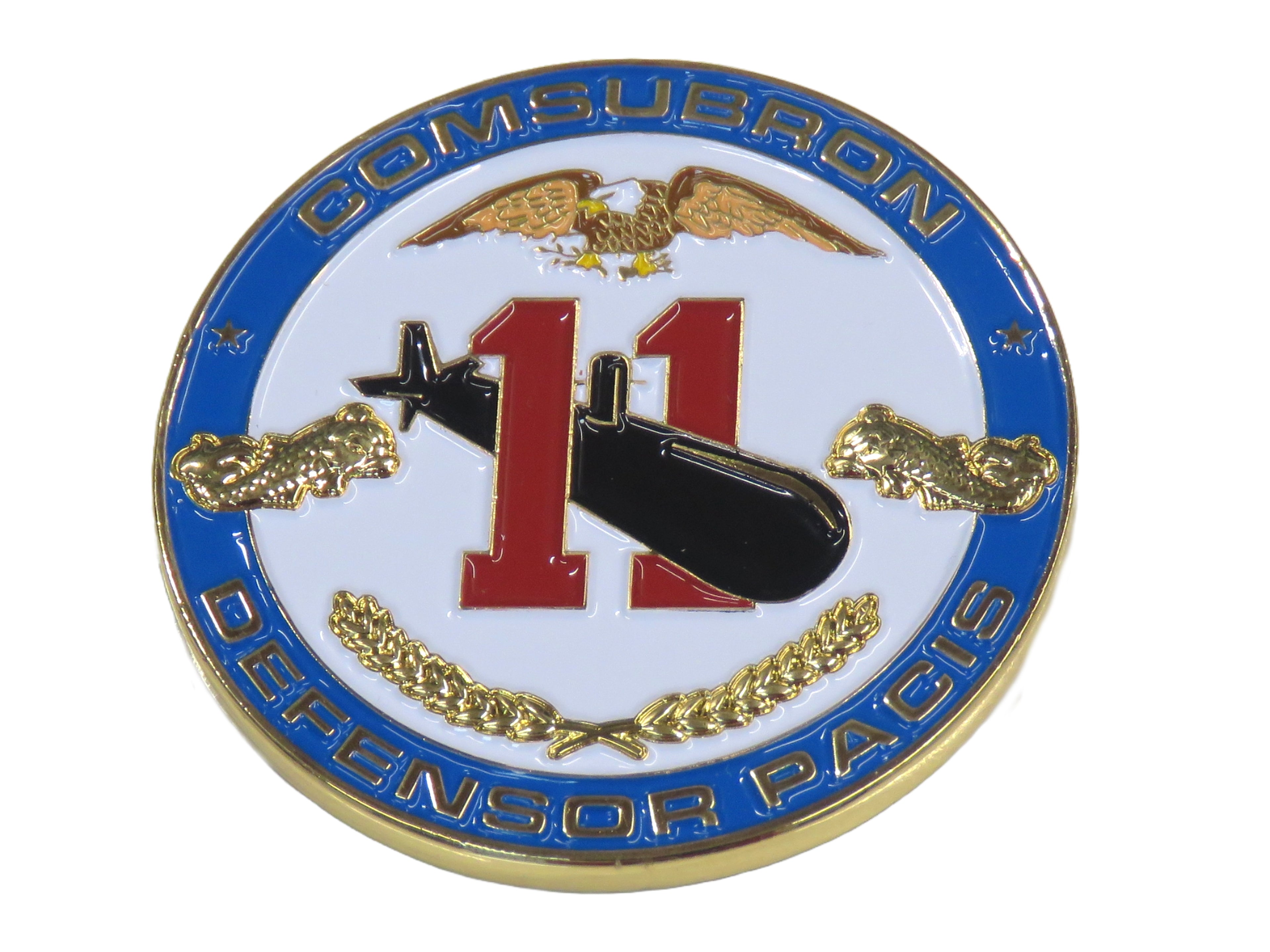 COMSUBRON 11 Presented by the Commodore Challenge Coin