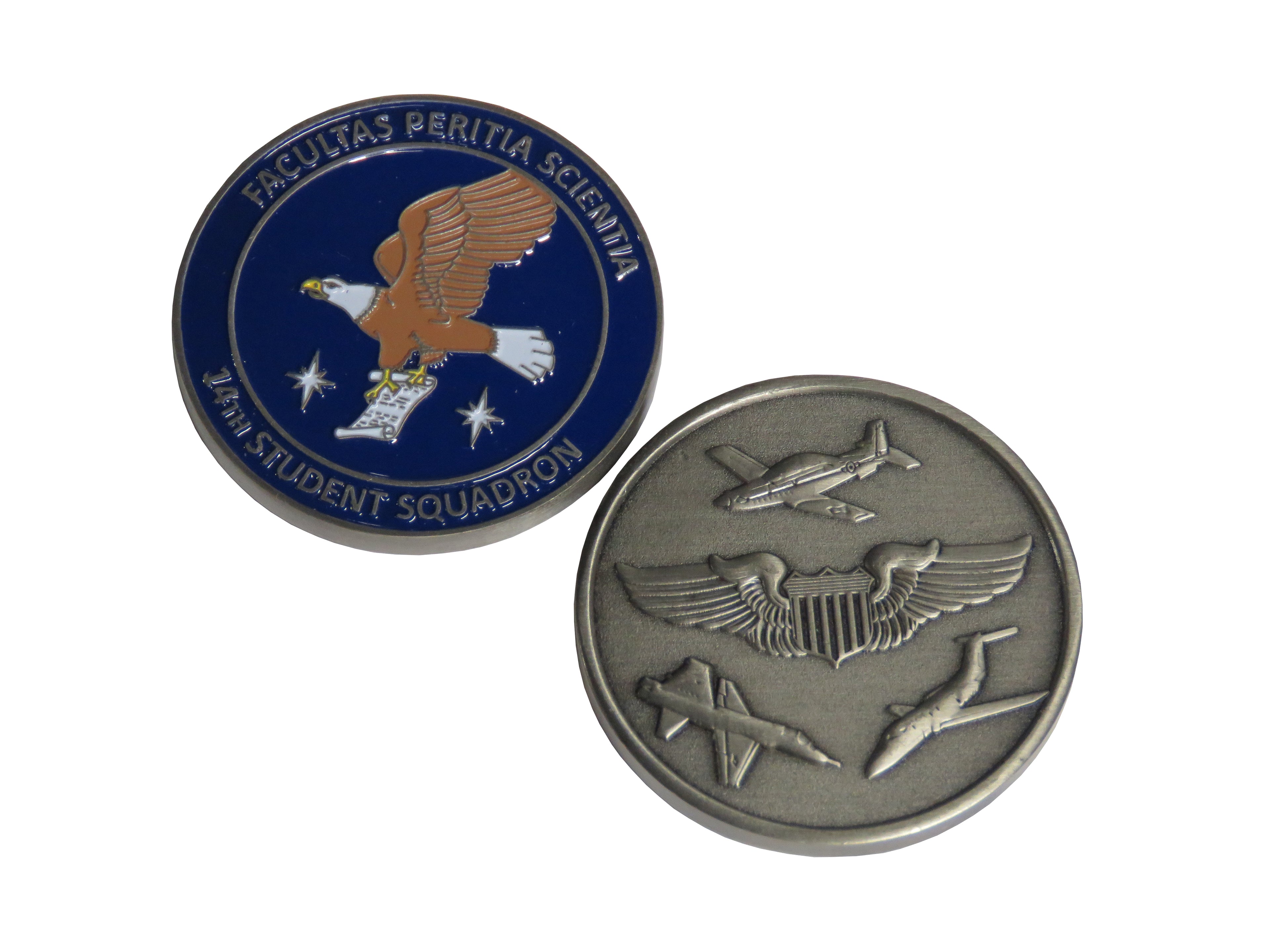 US Air Force 14th Student Squadron Challenge Coin