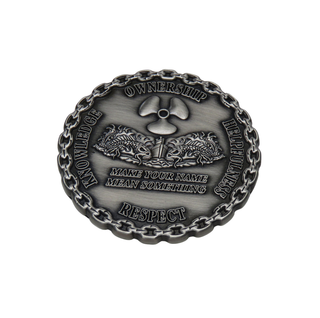 U.S. Navy MMAC SS/SW Patrick Christian Kohr Challenge Coin