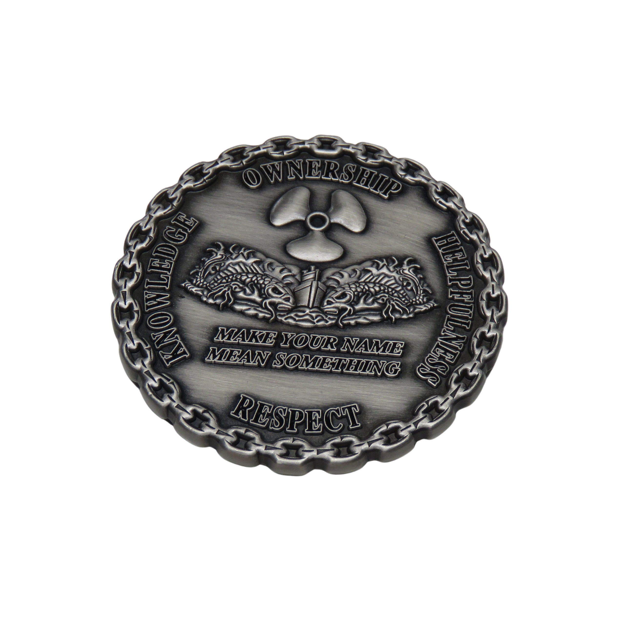 U.S. Navy MMAC SS/SW Patrick Christian Kohr Challenge Coin