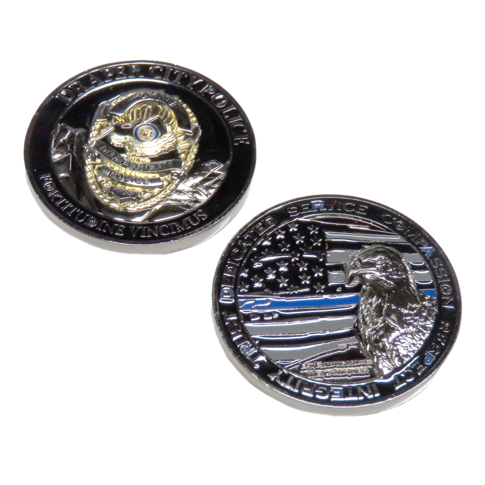 Draper City Police Challenge Coin