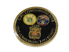 CMC Comsubgru 9 CMC Comsubgru 2  TMCM (SS) Bud Atkins U.S. Navy Challenge Coin